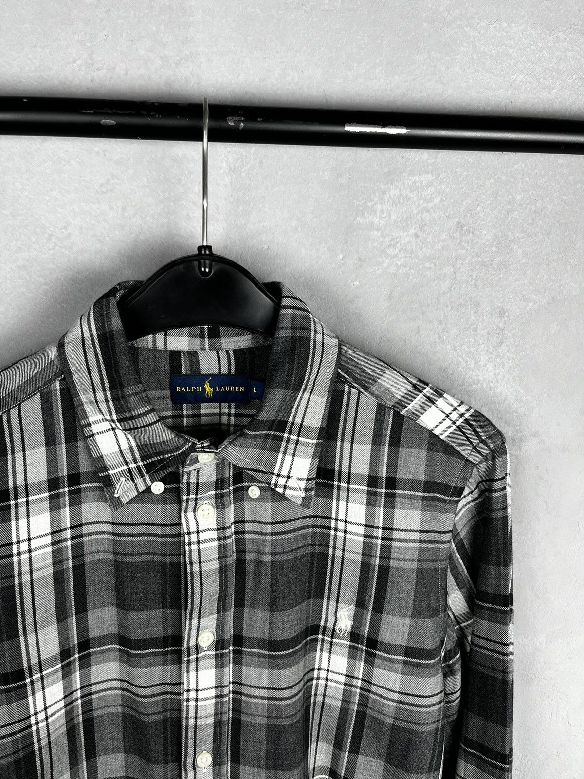 Polo Ralph Lauren × Ralph Lauren Polo Ralph Lauren flannel shirt size L Size L / US 10 / IT 46 - 2 Thumbnail