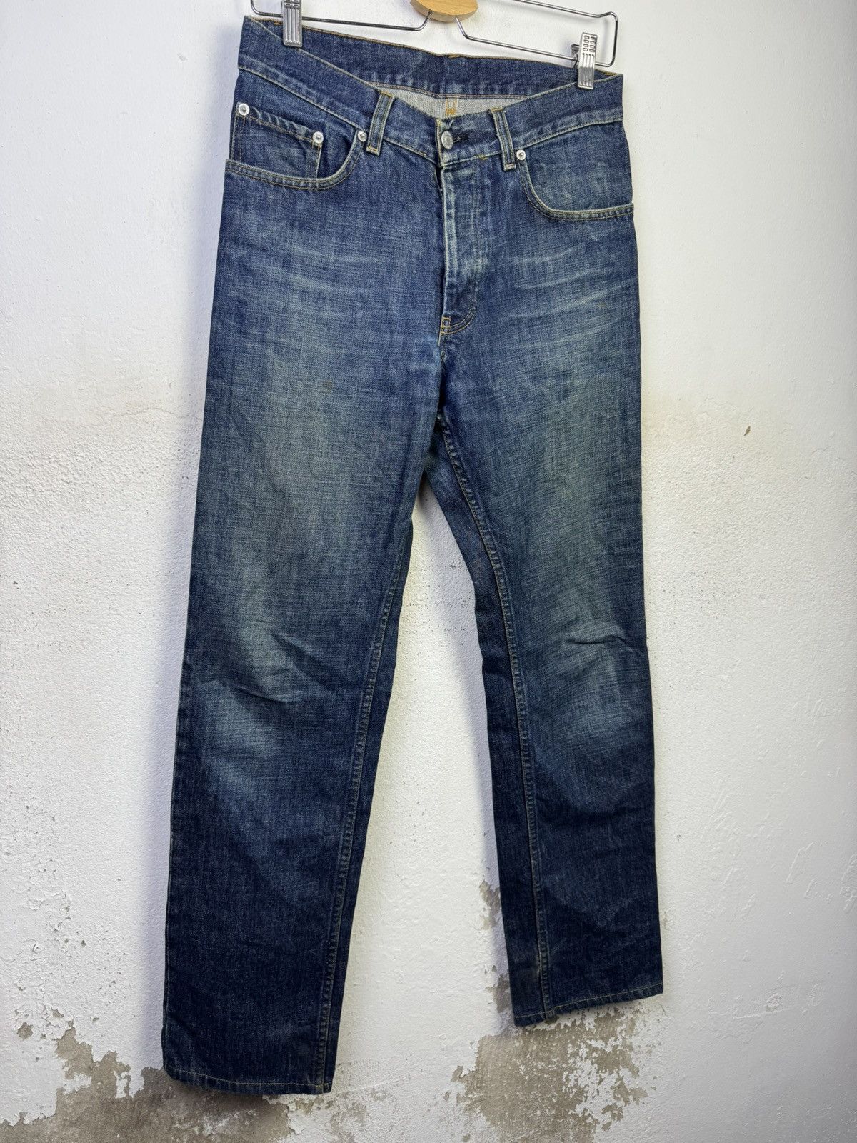Helmut Lang Vintage Helmut Lang Classic Pocket Denim Pants Size US 30 / EU 46 - 2 Thumbnail