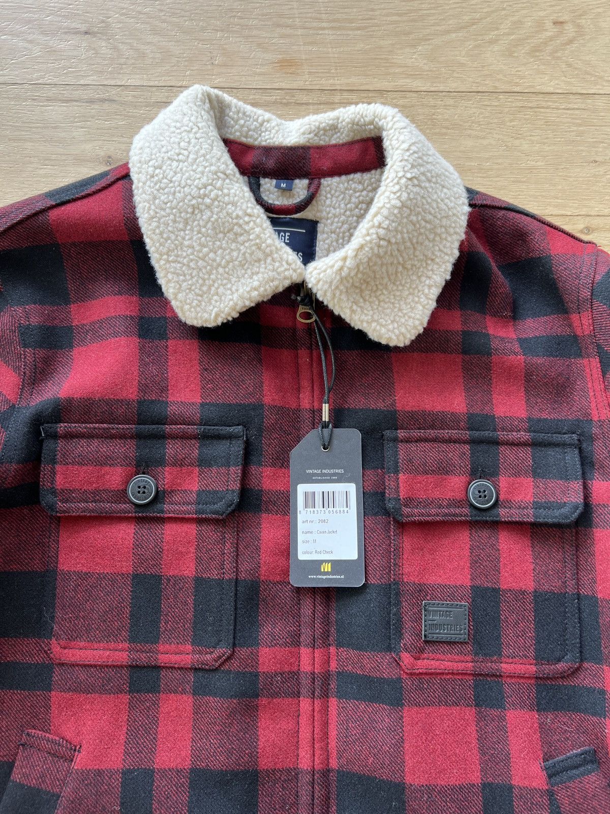 Other Vintage industries wool jacket Size US M / EU 48-50 / 2 - 2 Thumbnail