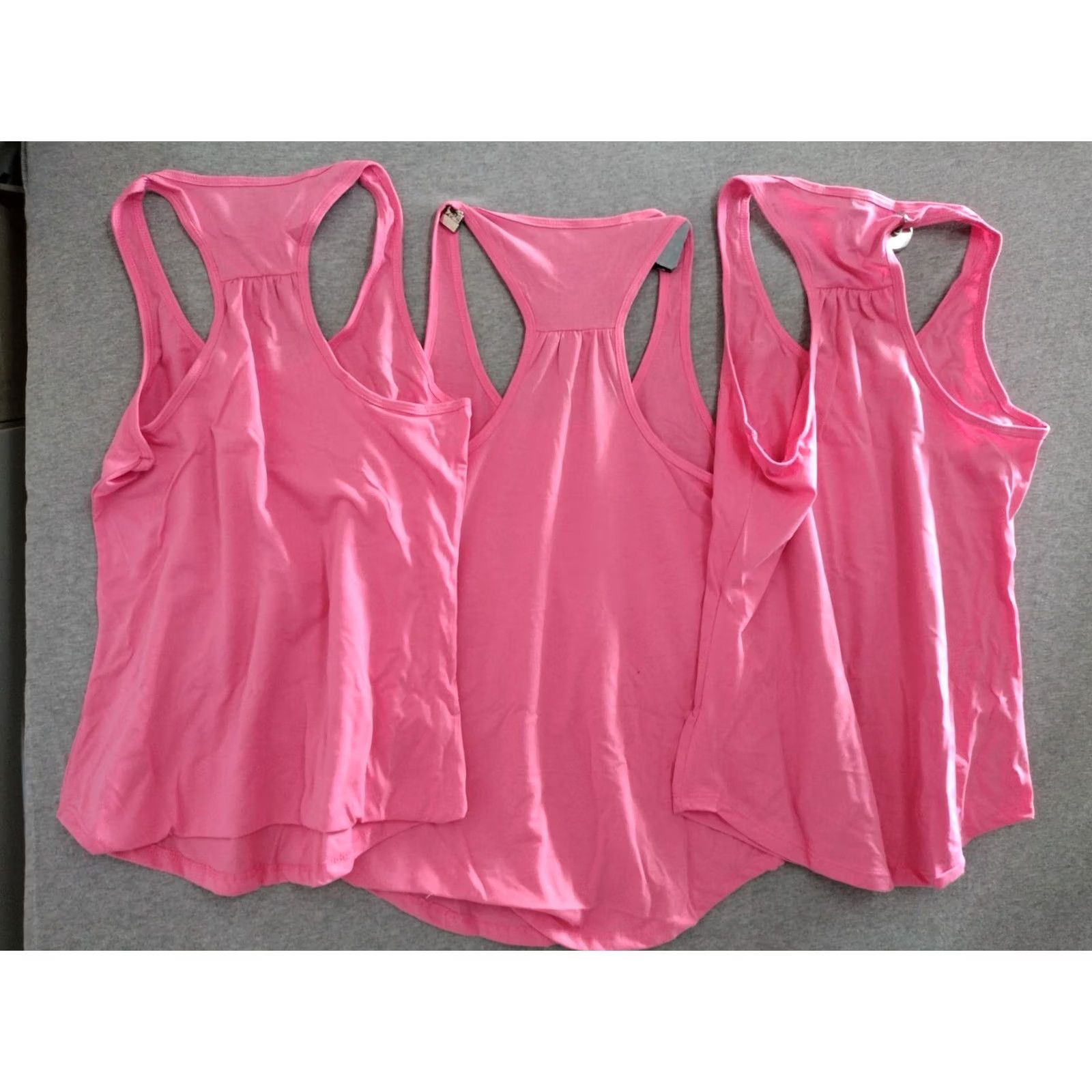 Next Level Next Level Women's Racerback Athletic Tank Top Shirt Pack of 3 Size M Pink Size M / US 6-8 / IT 42-44 - 2 Thumbnail