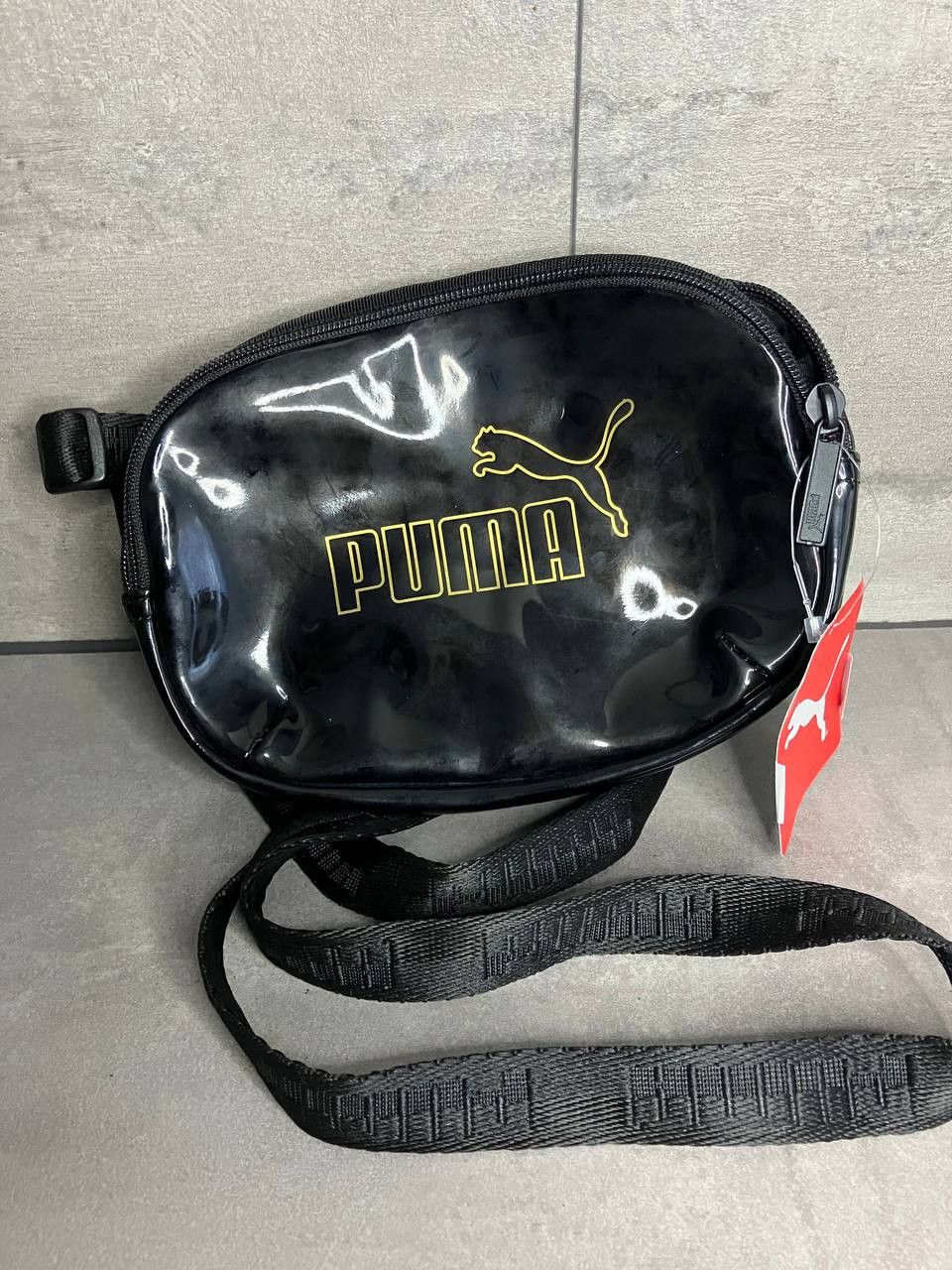 Puma New Puma Patent Leather Bag Unisex Core Up X-Bag 078114 01 Size ONE SIZE - 1 Thumbnail
