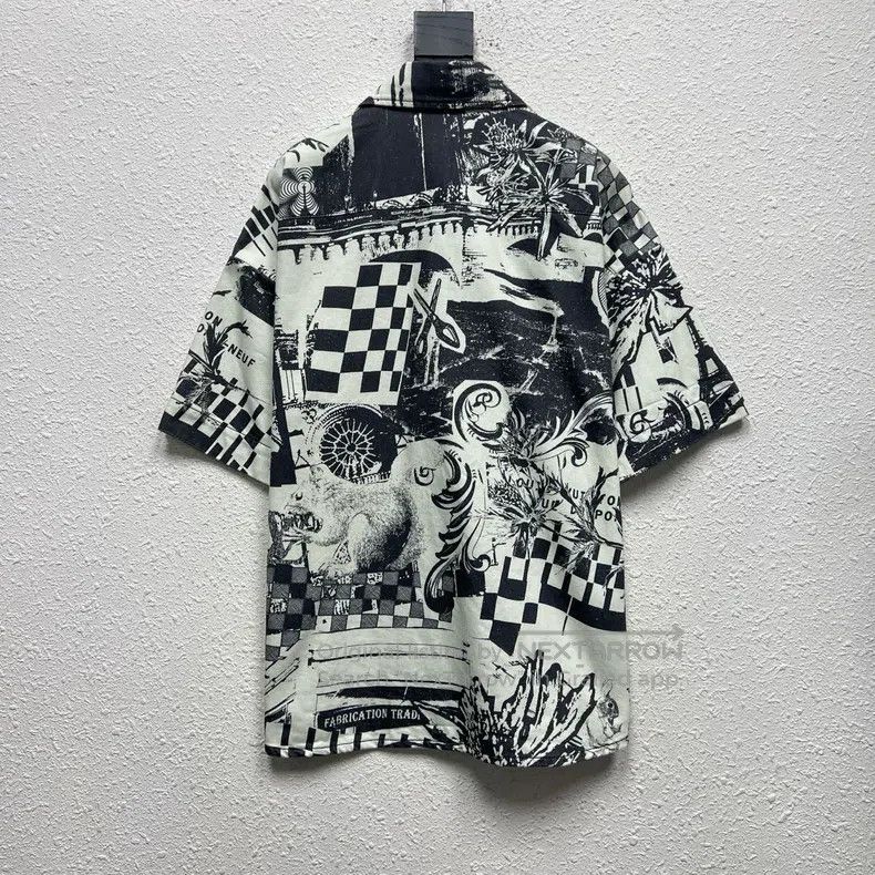 Louis Vuitton Louis Vuitton Paris Collage Patchwork Short Sleeve Denim S Size US M / EU 48-50 / 2 - 2 Thumbnail