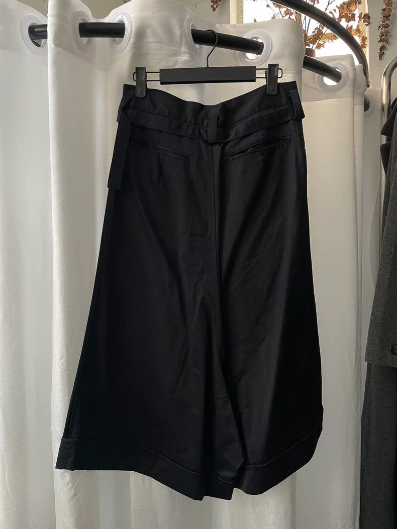 Yohji Yamamoto yohji Yamamoto size 3 Medieval Black Women's Wide Leg Pant Size 25" / US 0 / IT 36 - 2 Thumbnail