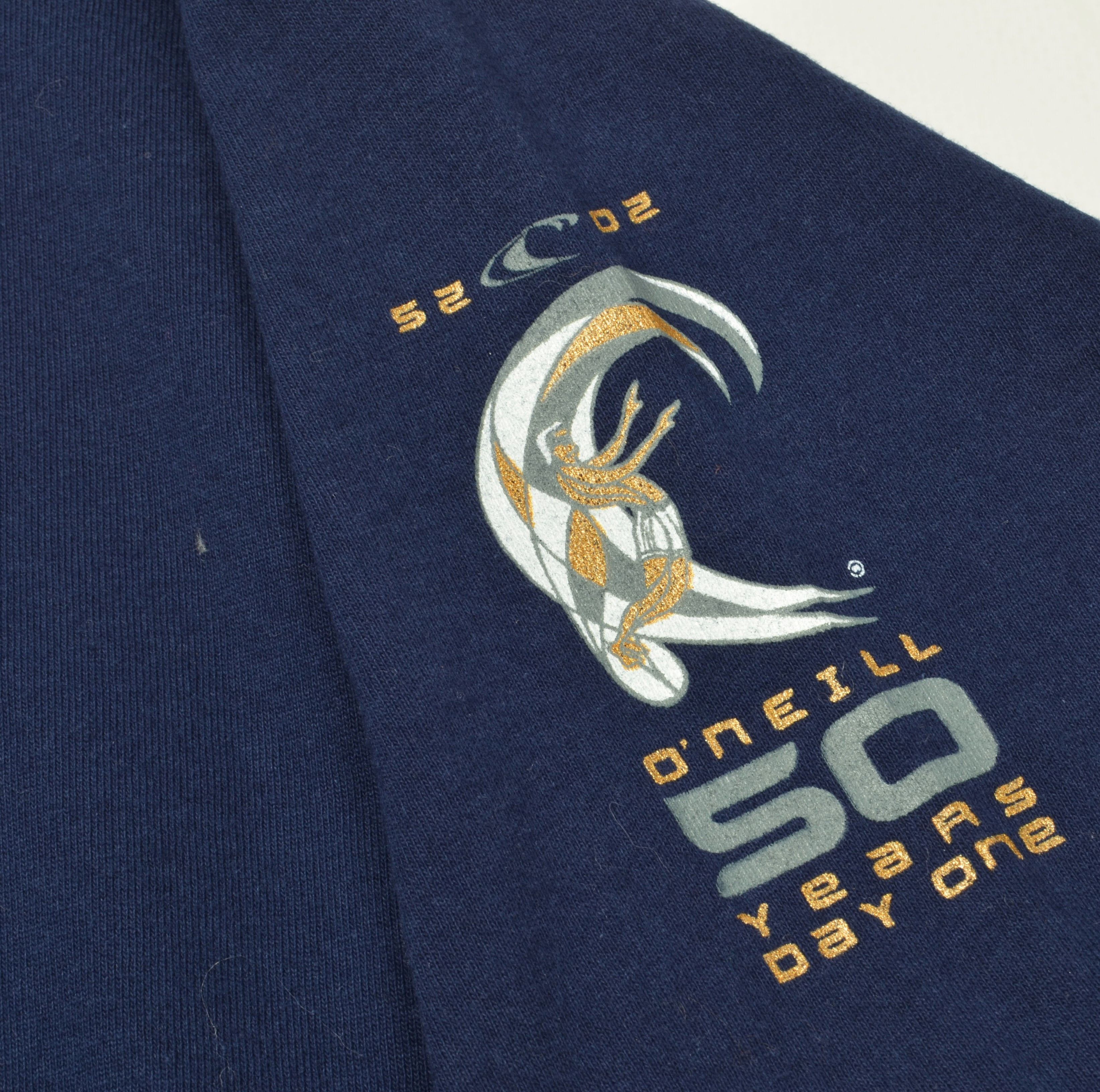 O'Neill Vintage Oneill y2K Navy Printed Short Sleeve T-shirt Size US M / EU 48-50 / 2 - 5 Thumbnail