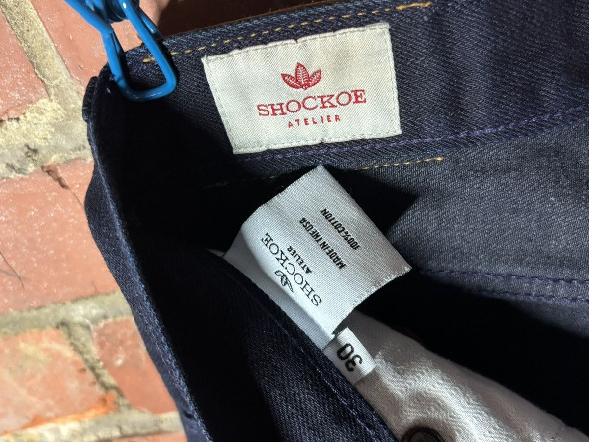 Shockoe Atelier Shockoe Atelier Jeans Denim Selvedge Button Sz 30 R30.5x26.5 Size US 30 / EU 46 - 8 Thumbnail