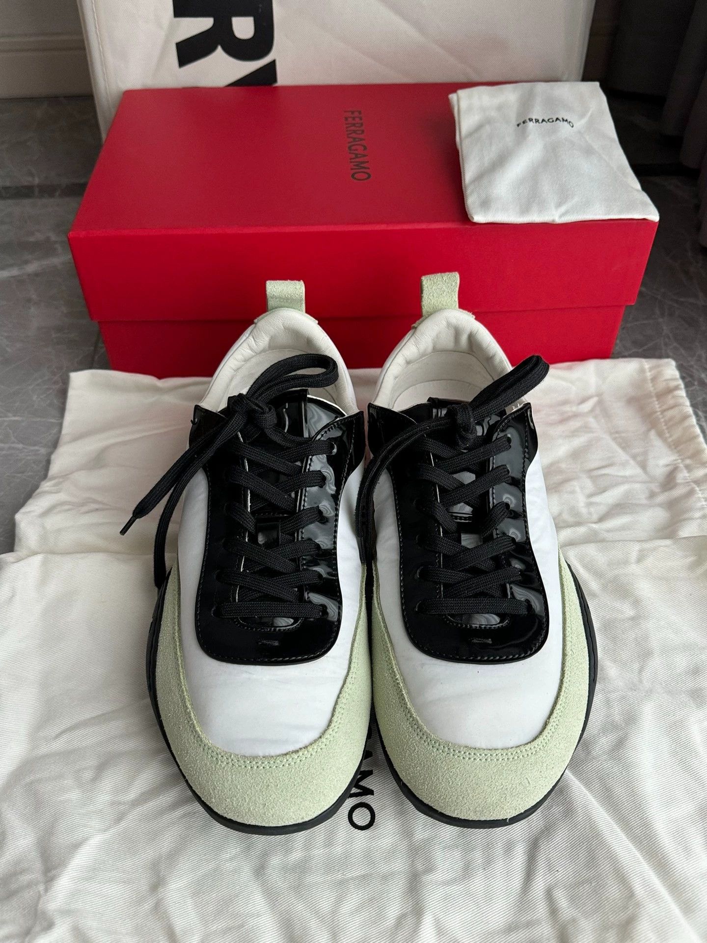 Salvatore Ferragamo Ferragamo men's casual shoes 7.5 US mint green Size US 7.5 / EU 40-41 - 2 Thumbnail