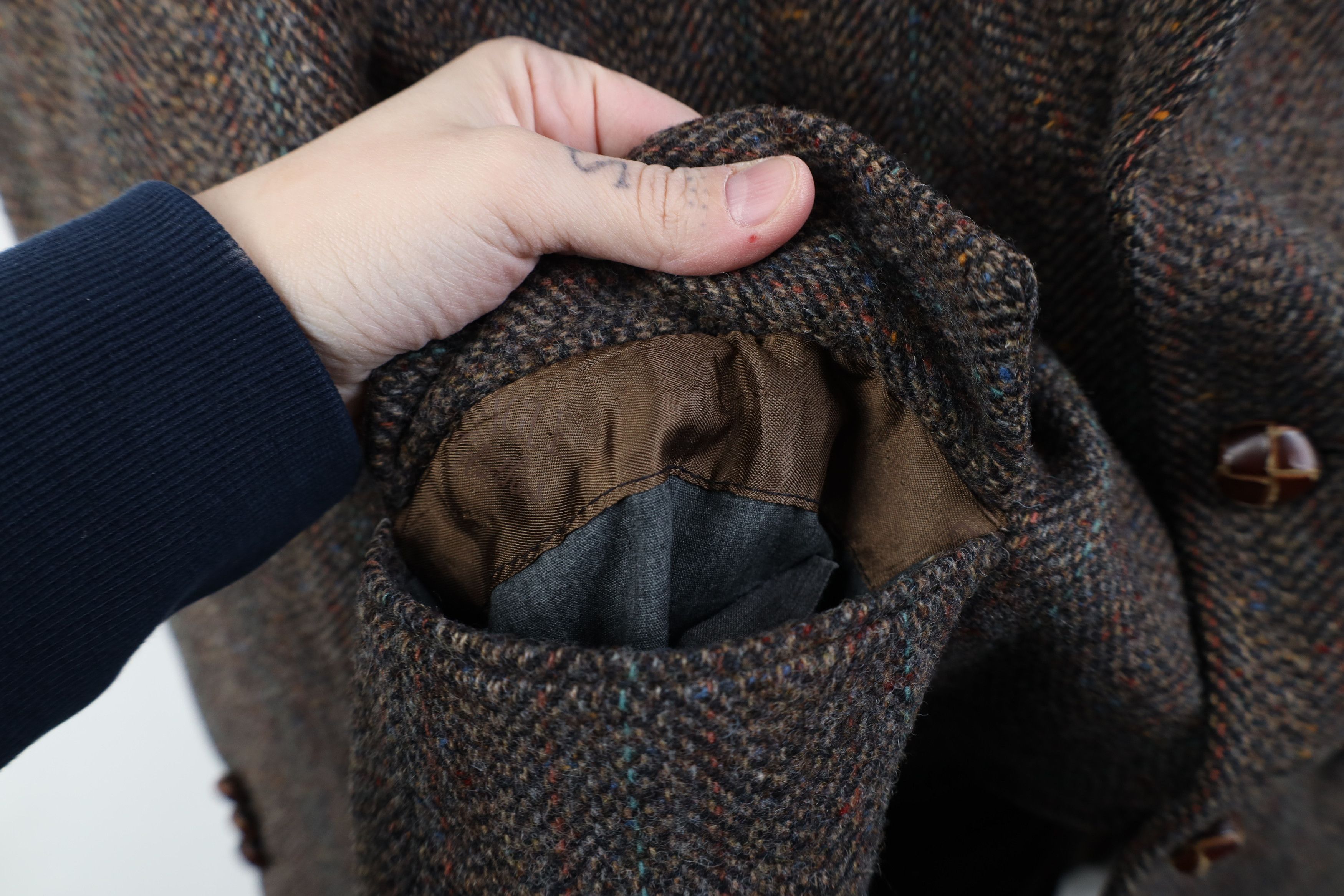 Vintage Vintage 60s Streetwear Wool Tweed Suit Blazer Jacket USA Size US XL / EU 56 / 4 - 7 Thumbnail