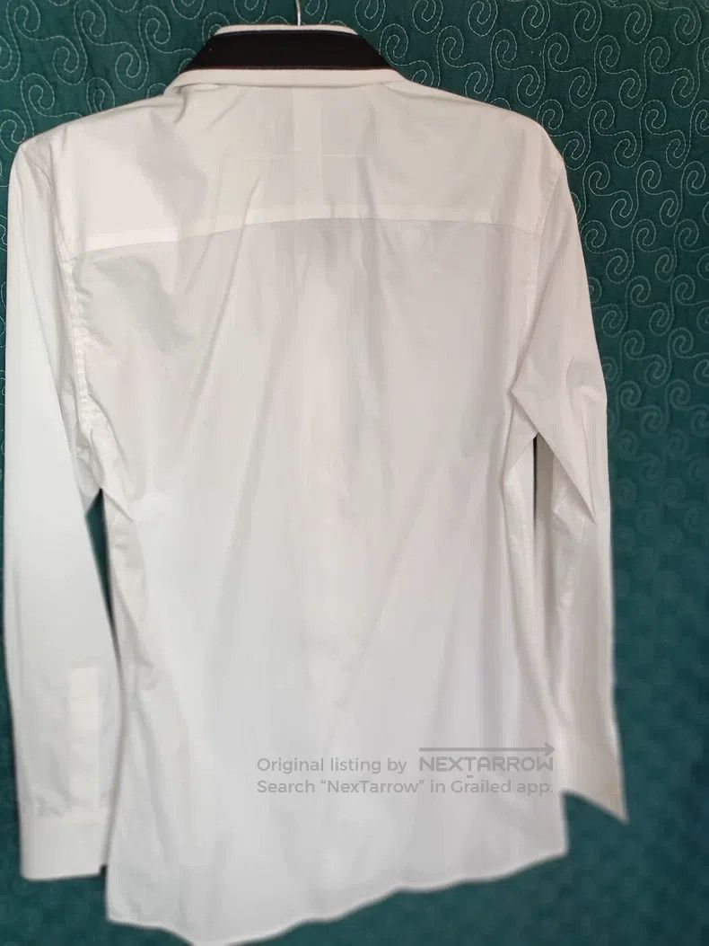 Givenchy Givenchy Size 40 Men's White Star Shirt Size US M / EU 48-50 / 2 - 2 Thumbnail