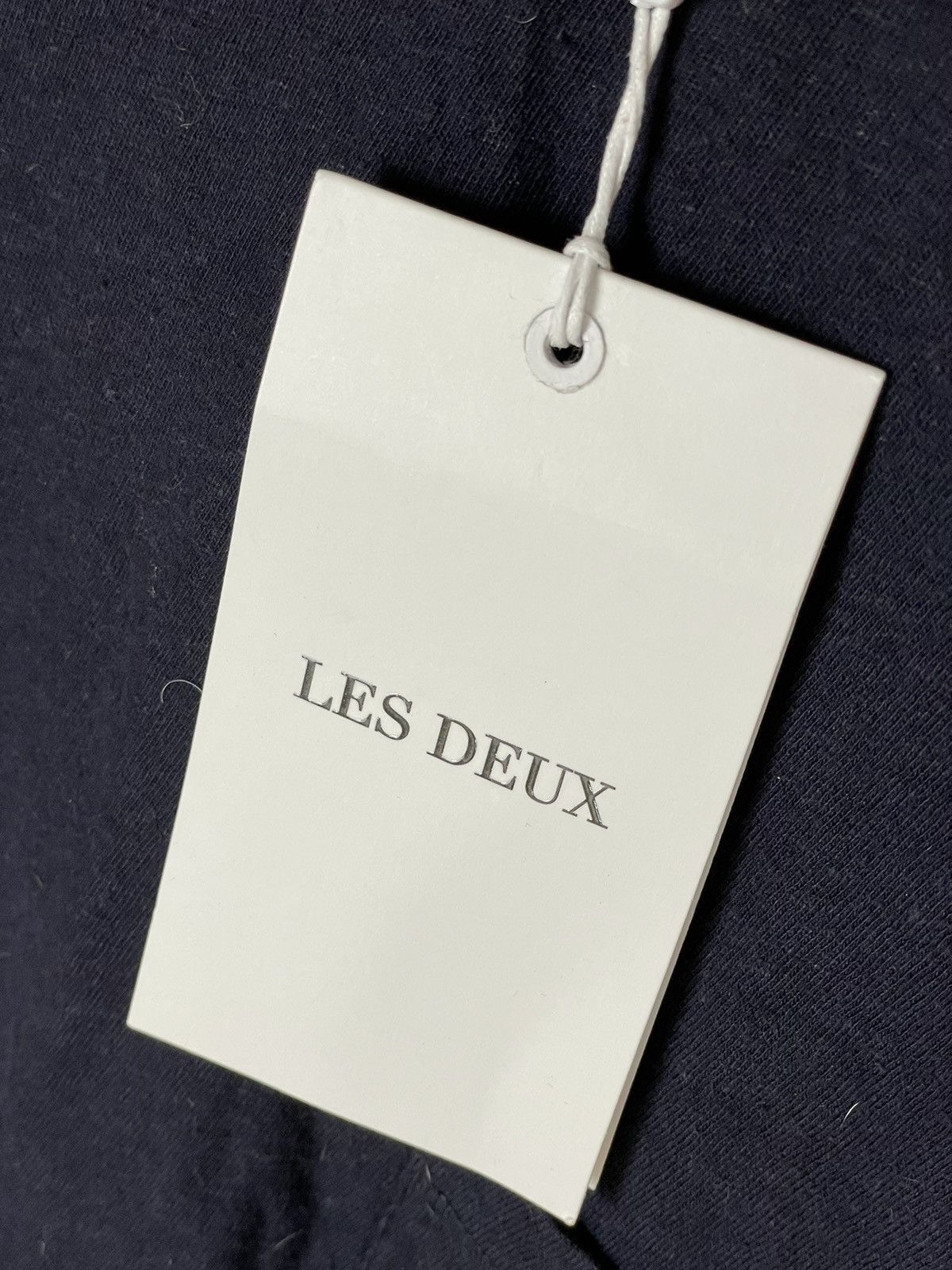Les Deux × Vintage Les Deux Navy Luxury Pocket Cotton Rare T Shirt Size US L / EU 52-54 / 3 - 9 Thumbnail