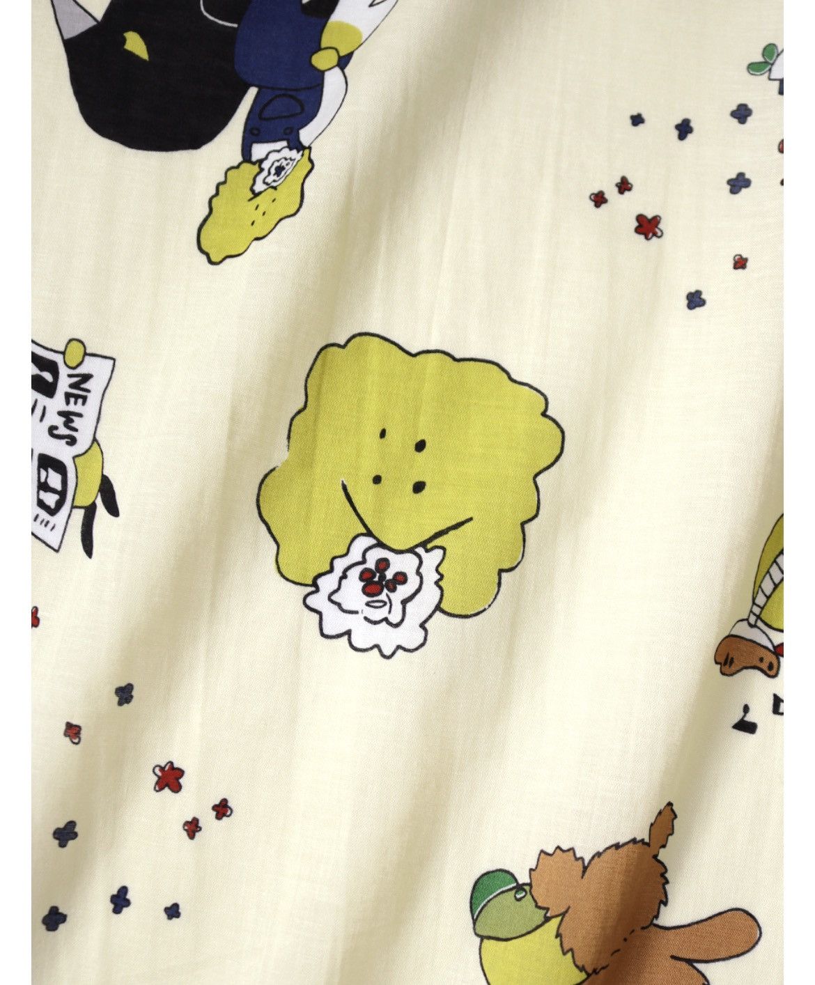 Kapital Kapital PECKISH RAINBOWY PARK Bandana Size ONE SIZE - 2 Thumbnail