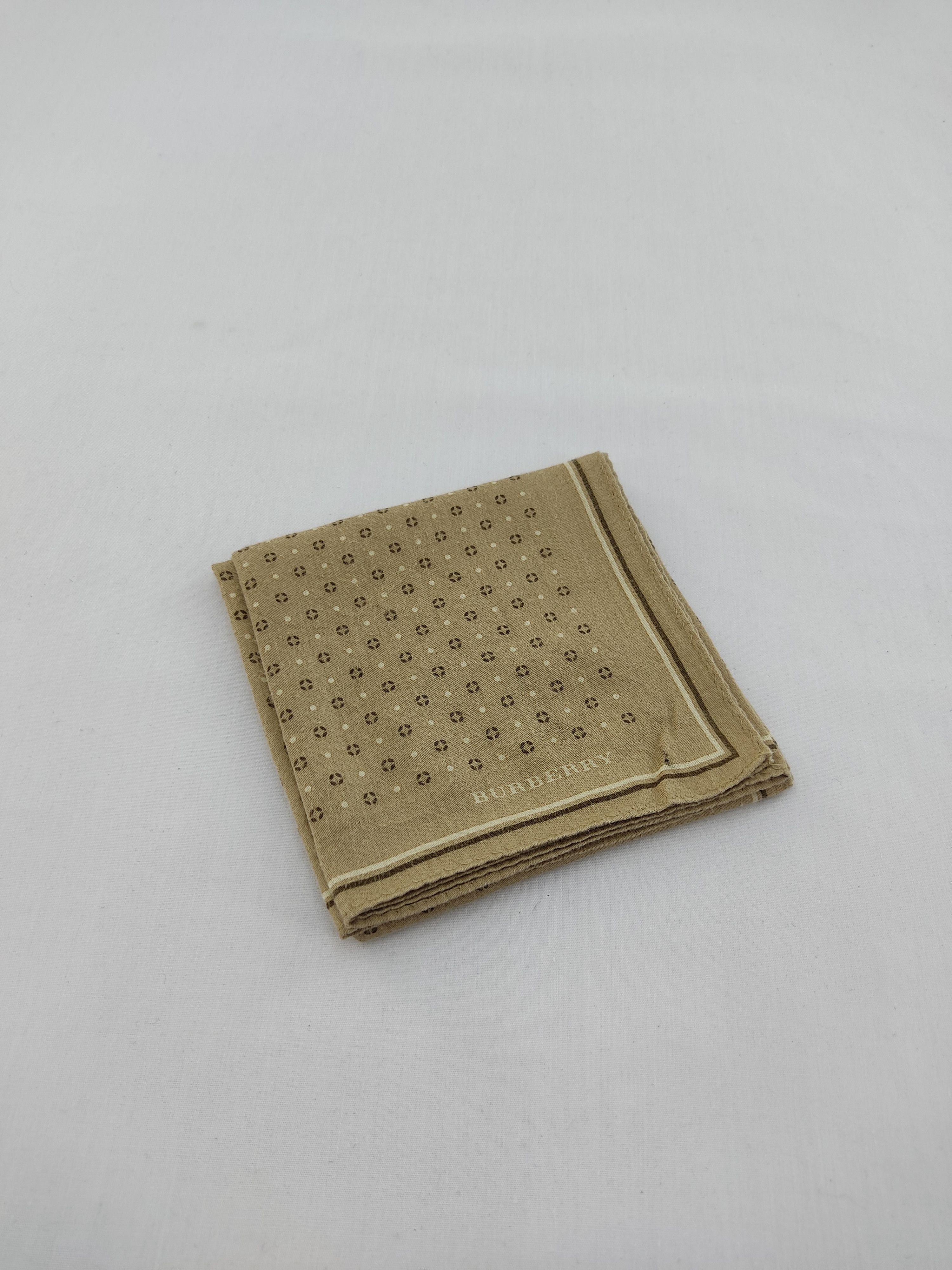 Burberry × Vintage Burberry Handkerchief / Neckwear / Bandana Size ONE SIZE - 2 Thumbnail