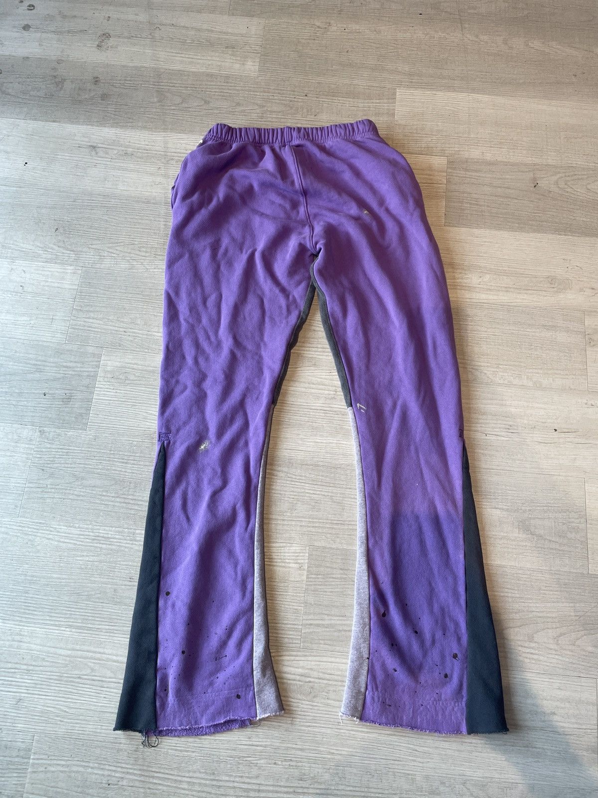 Gallery Dept. Gallery Dept. Paint Flare Sweatpants Purple Size US 32 / EU 48 - 2 Thumbnail