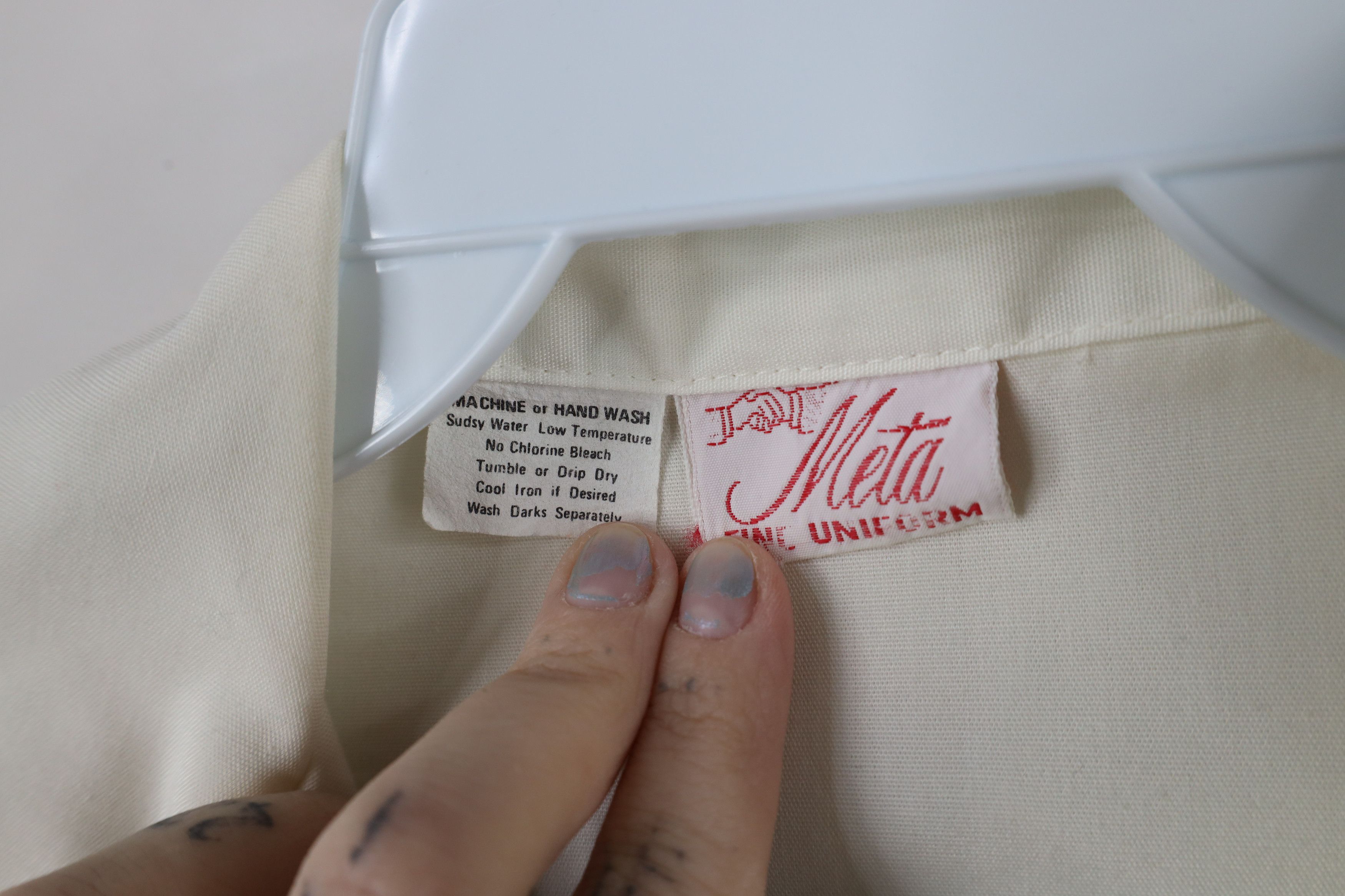Vintage Vintage 50s 60s Registered Nurse Uniform Jacket Coat USA Size L / US 10 / IT 46 - 9 Thumbnail
