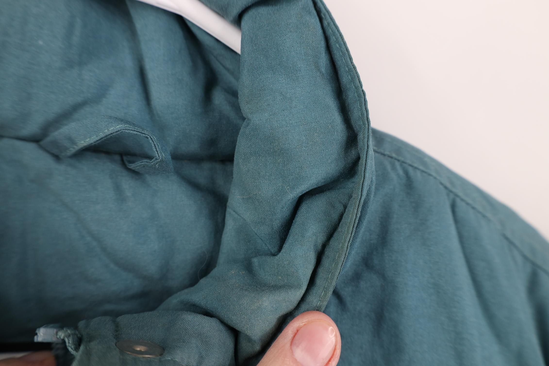 Vintage Vintage 90s Streetwear Full Zip Puffer Vest Jacket Teal Size L / US 10 / IT 46 - 10 Thumbnail