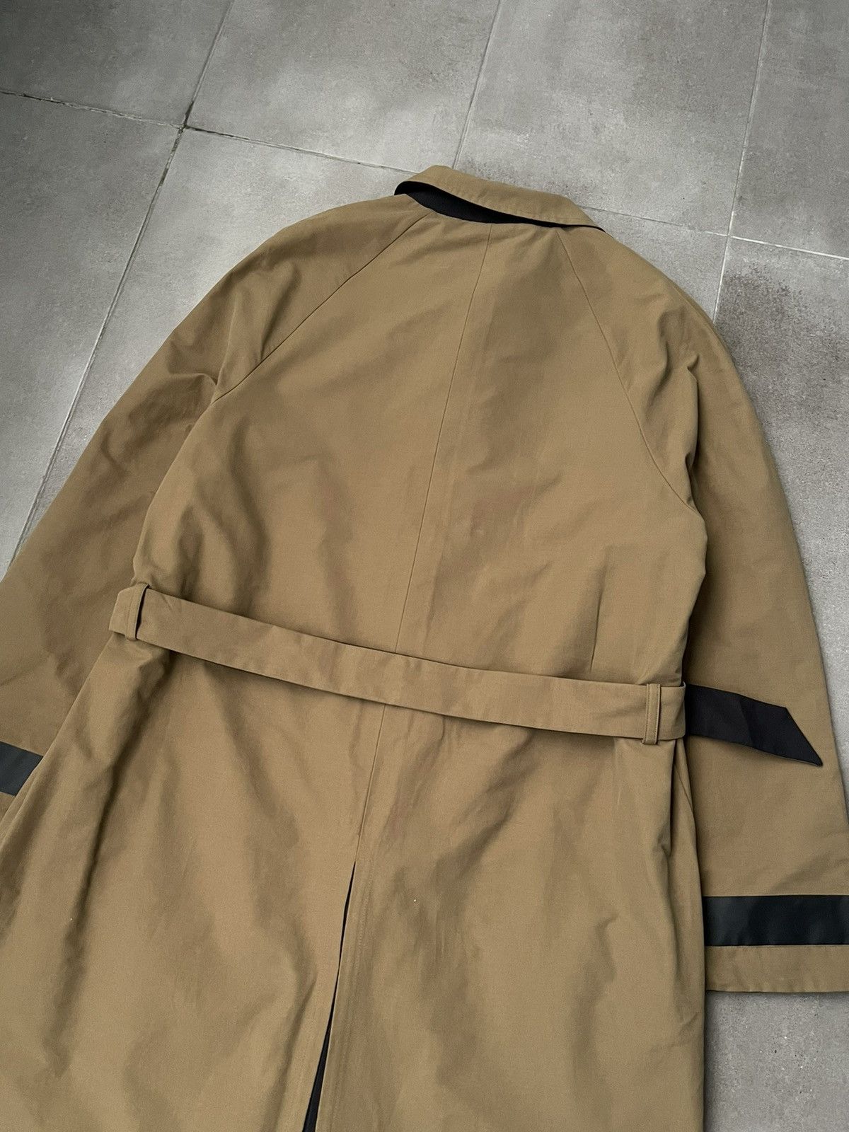 Neil Barrett !DS! AW23 Neil Barrett Minimalist Reversible Trench Coat Size US M / EU 48-50 / 2 - 16 Thumbnail