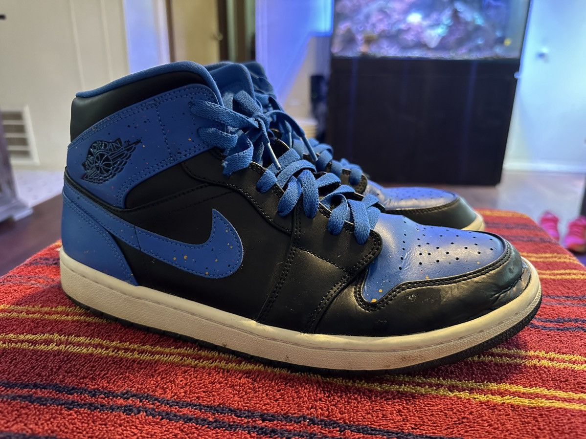 Jordan Brand × Nike Royal paint splatter Size US 10.5 / EU 43-44 - 1 Thumbnail