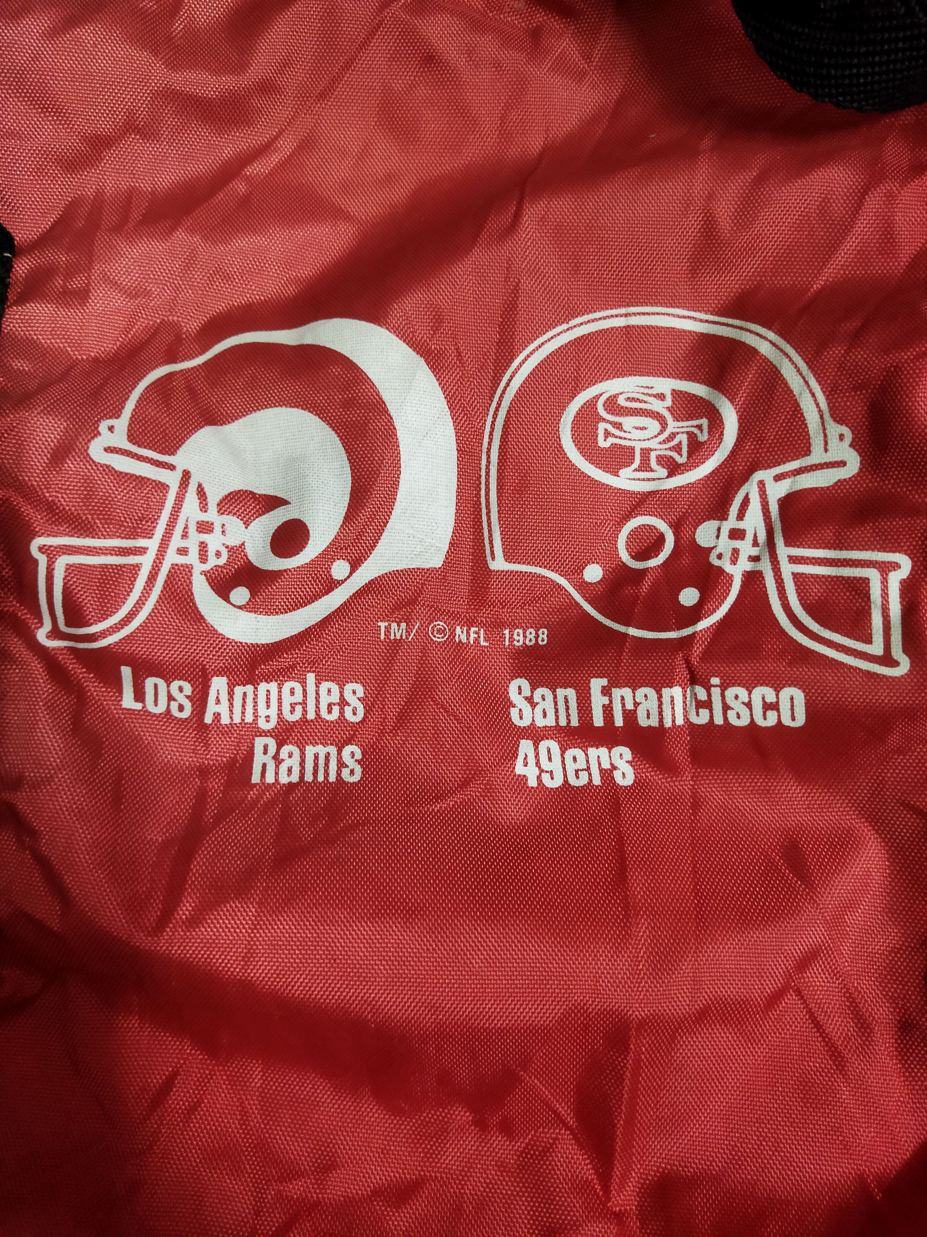NFL Vintage 1988 San Francisco Toshiba Bag Size ONE SIZE - 4 Thumbnail