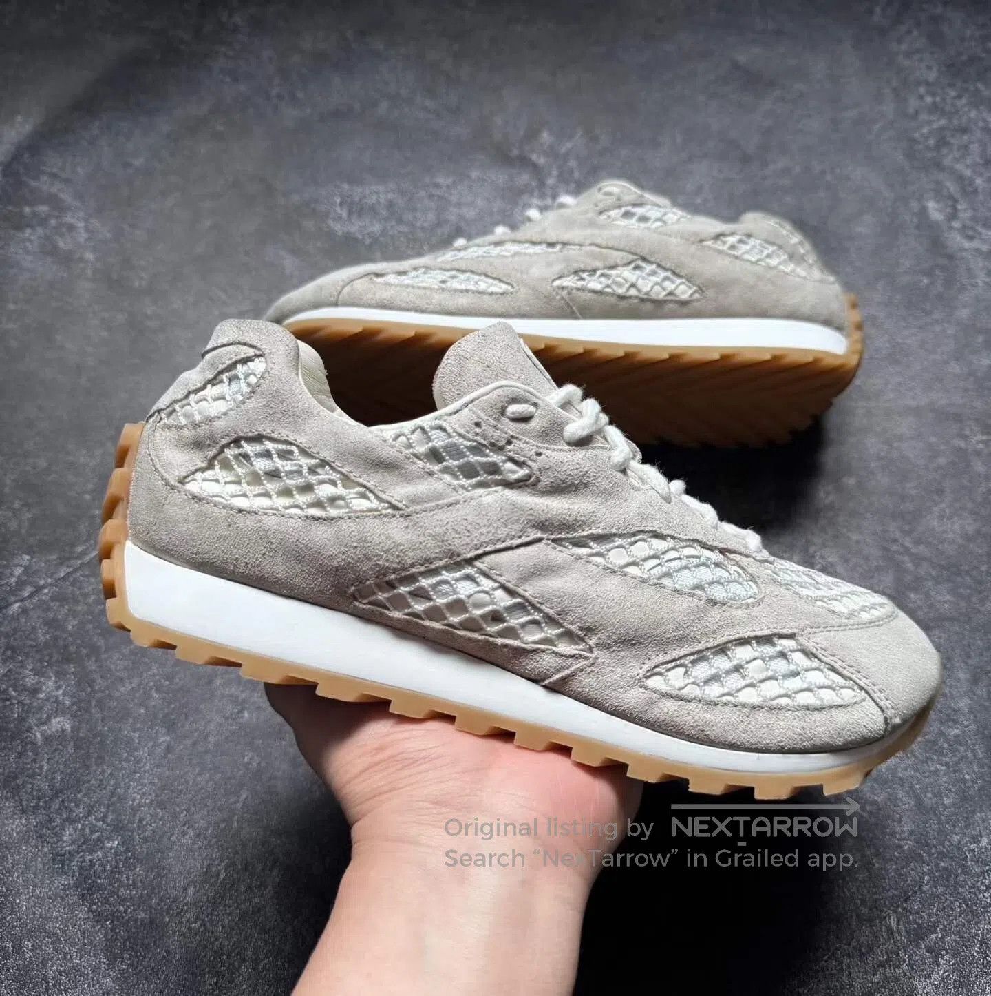 Bottega Veneta Bottega Veneta ORBIT Suede Sneakers. Size US 7 / IT 37 - 1 Thumbnail