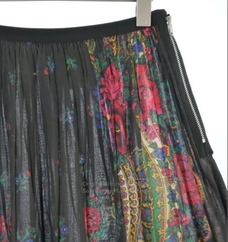 Comme des Garcons Comme Des Garcons size M Floral print skirt Size 25" / US 0 / IT 36 - 3 Thumbnail