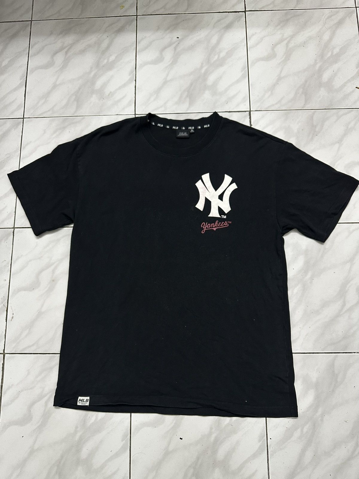 MLB New Era New York Yankees MLB Line Logo Black Size US XL / EU 56 / 4 - 1 Thumbnail