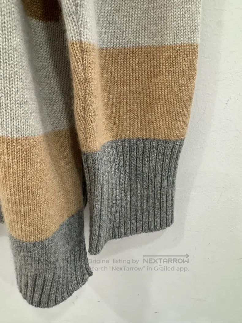 Loro Piana Loro Piana Color-Block Striped Women's Wool Knitted Sweate Size S / US 4 / IT 40 - 5 Thumbnail