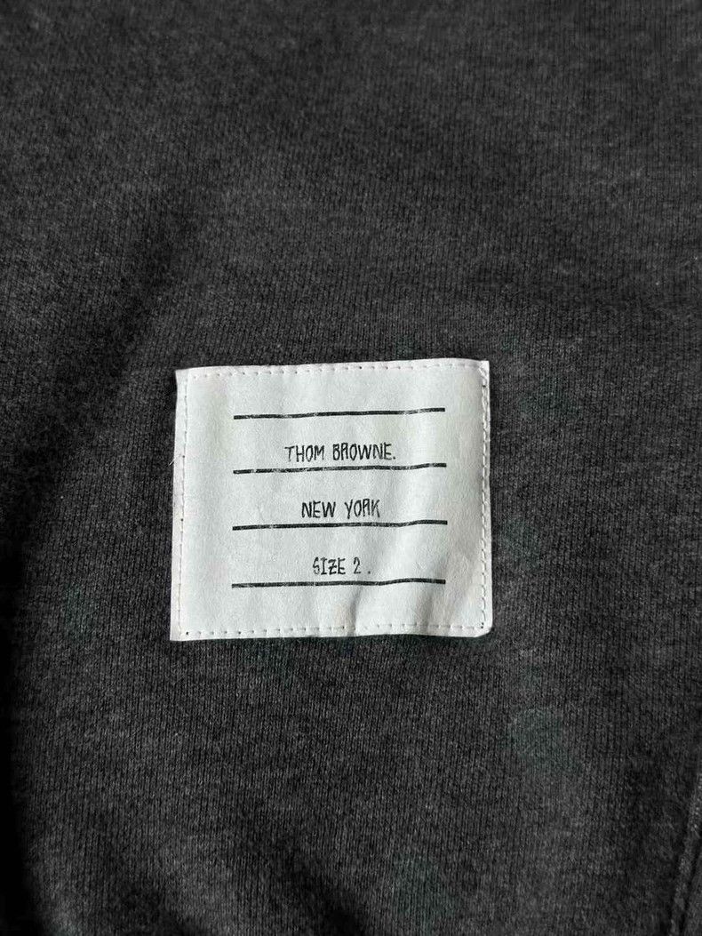 Thom Browne Thom Browne Dark grey knit trousers Size US 26 / EU 42 - 4 Thumbnail