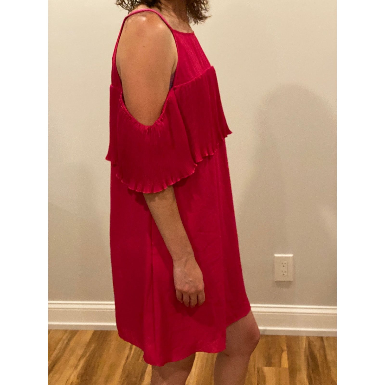 Other RACHEL Rachel Roy Cold Shoulder Midi Dress size medium Size M / US 6-8 / IT 42-44 - 2 Thumbnail