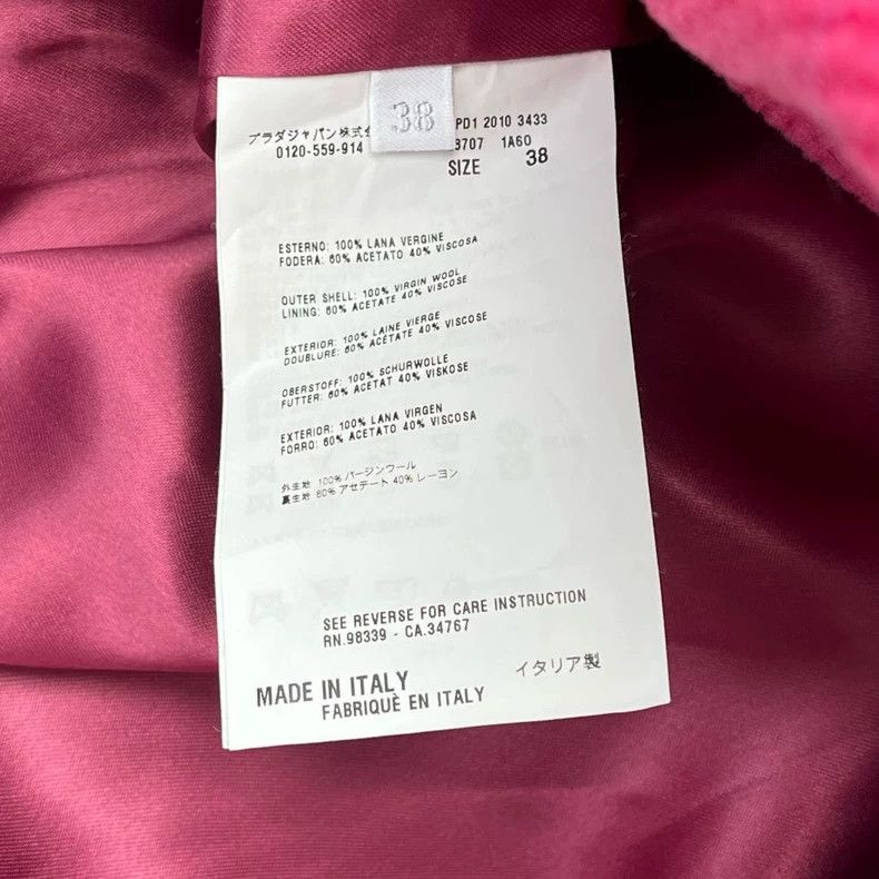 Prada Prada Size 38 Beautiful wool coat 2503-Nextarrow Size US XS / EU 42 / 0 - 7 Thumbnail