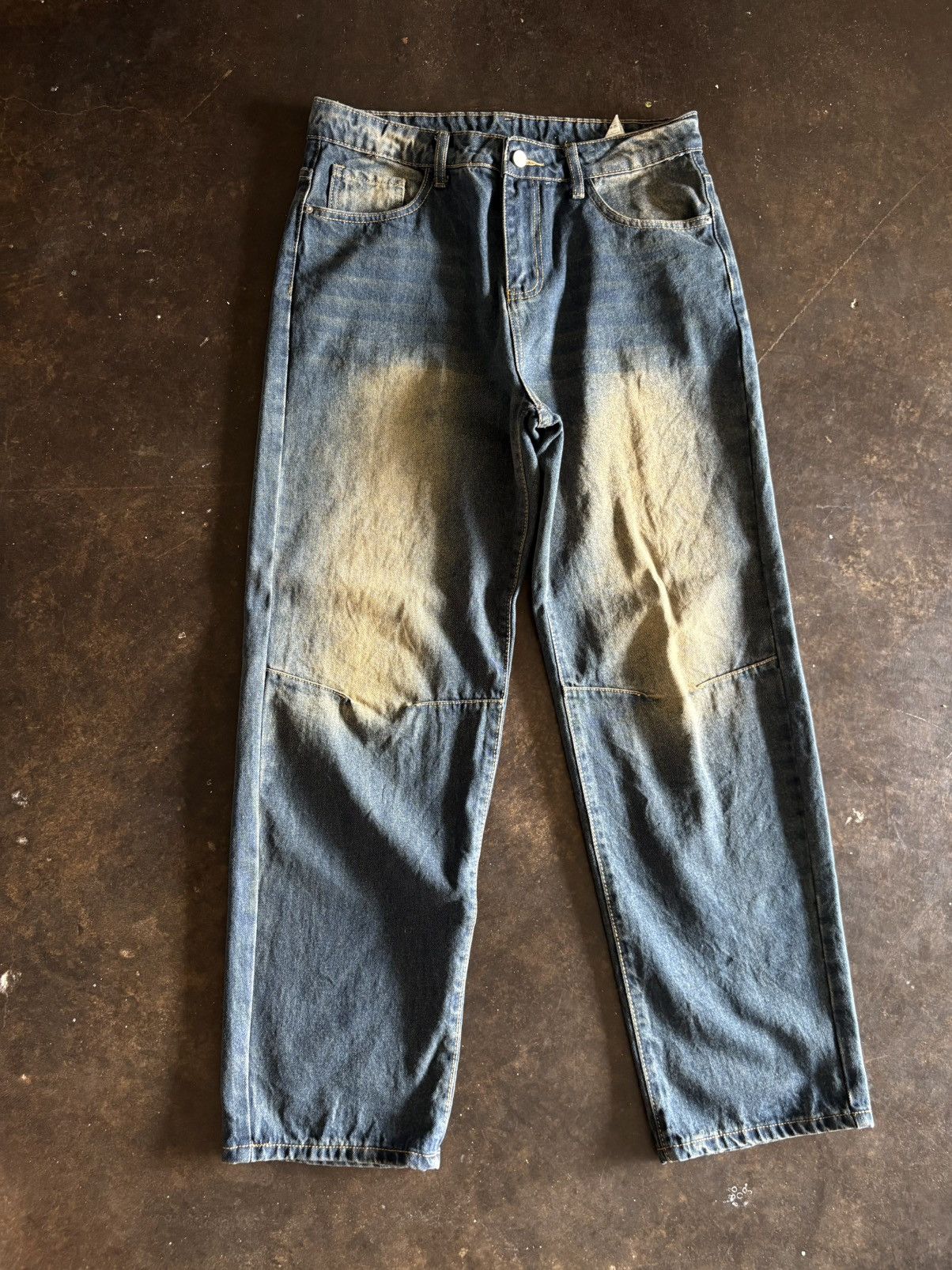 Other Vintage Wash Panel Denim – Workwear Fit Size US 33 - 1 Thumbnail