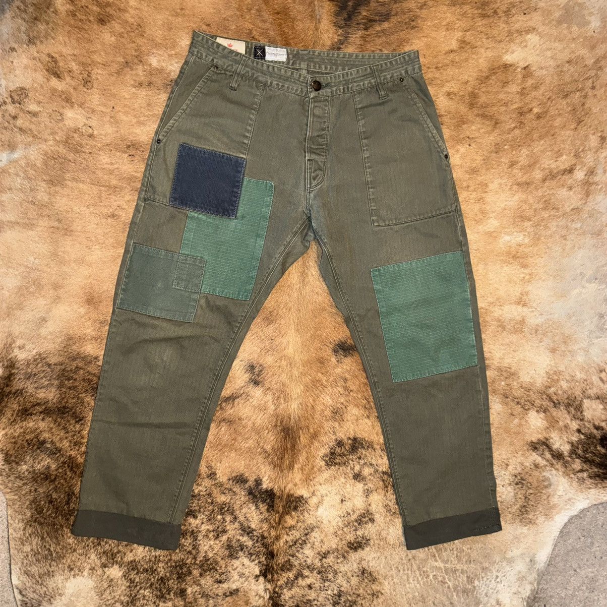 Shockoe Atelier Shockoe Atelier Fatigue Pants Size US 33 - 1 Thumbnail