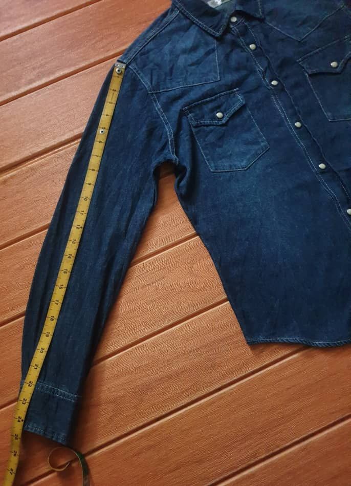Japanese Brand A-clothing Japanese style blue colour Western Shirt Size US M / EU 48-50 / 2 - 11 Thumbnail