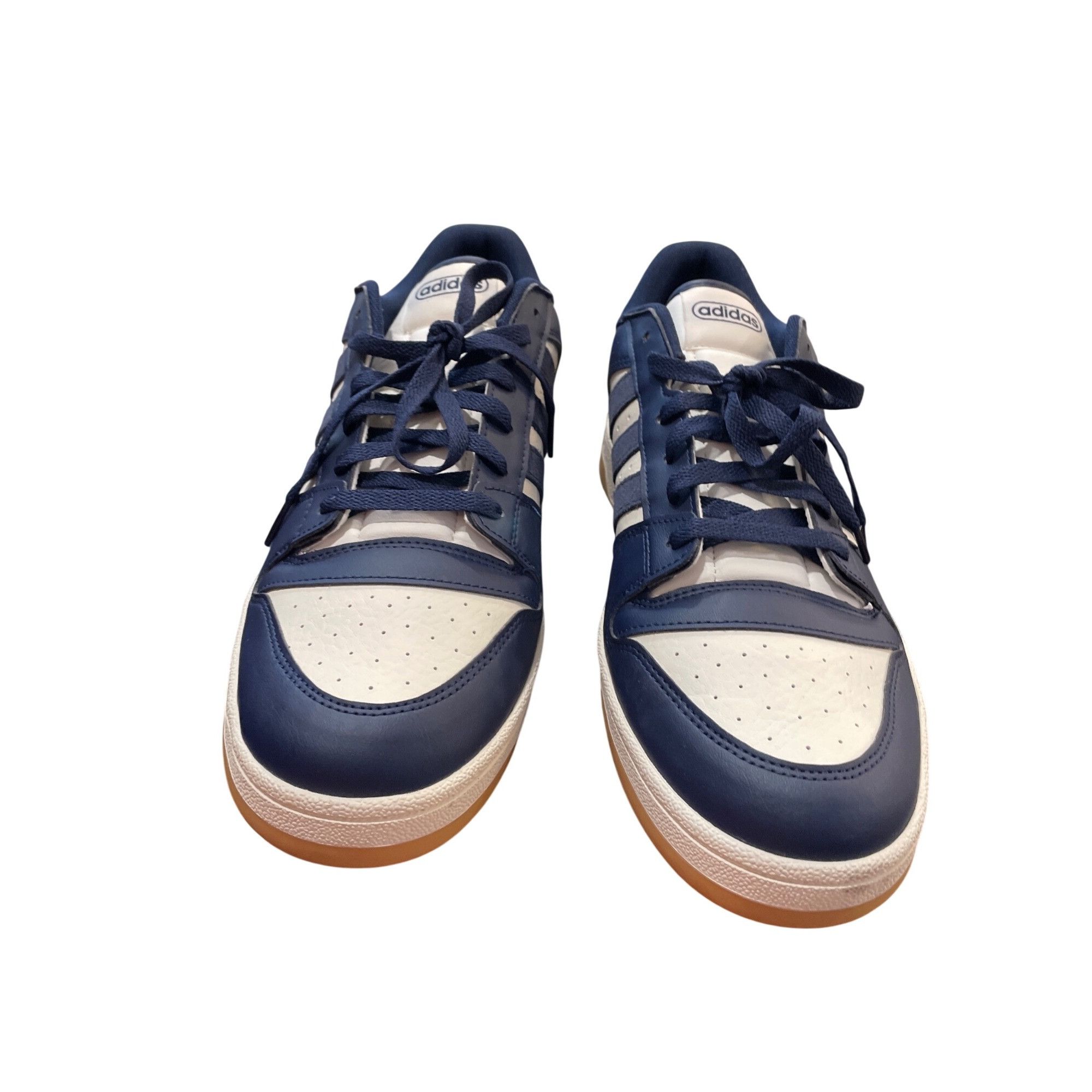Adidas Adidas Break Start mens navy white gum low top sneakers sz 1 Size US 13 / EU 46 - 12 Thumbnail