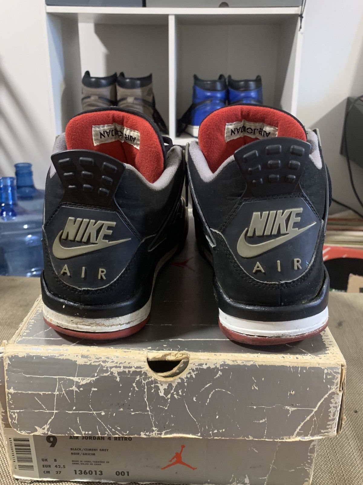 Nike Nike Air Jordan 1999 Bred 4 OG ALL Size US 9 / EU 42 - 3 Thumbnail