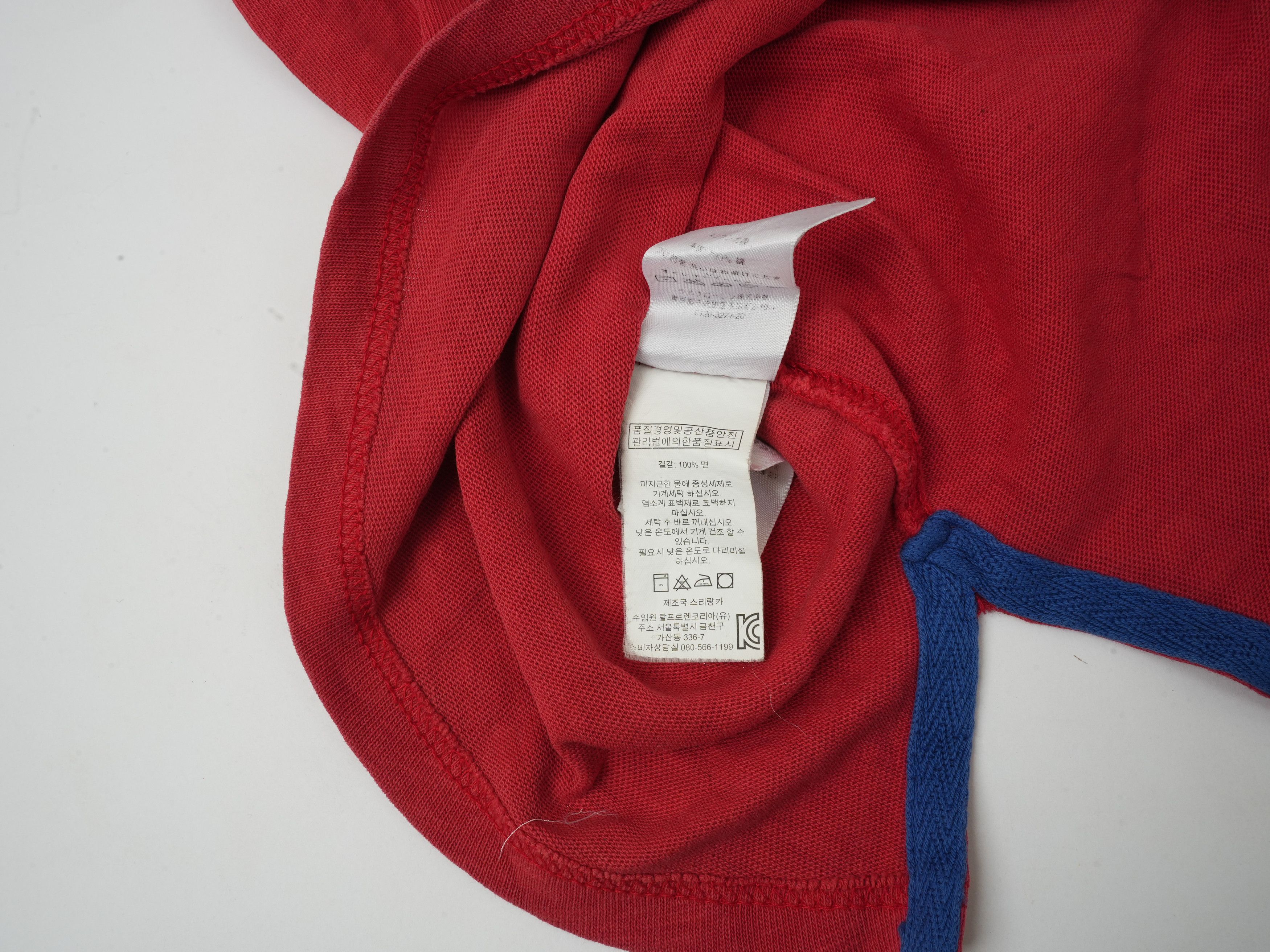 Polo Ralph Lauren Polo Ralph Lauren Rugby Shirt in Red Color Size S Size US S / EU 44-46 / 1 - 7 Thumbnail