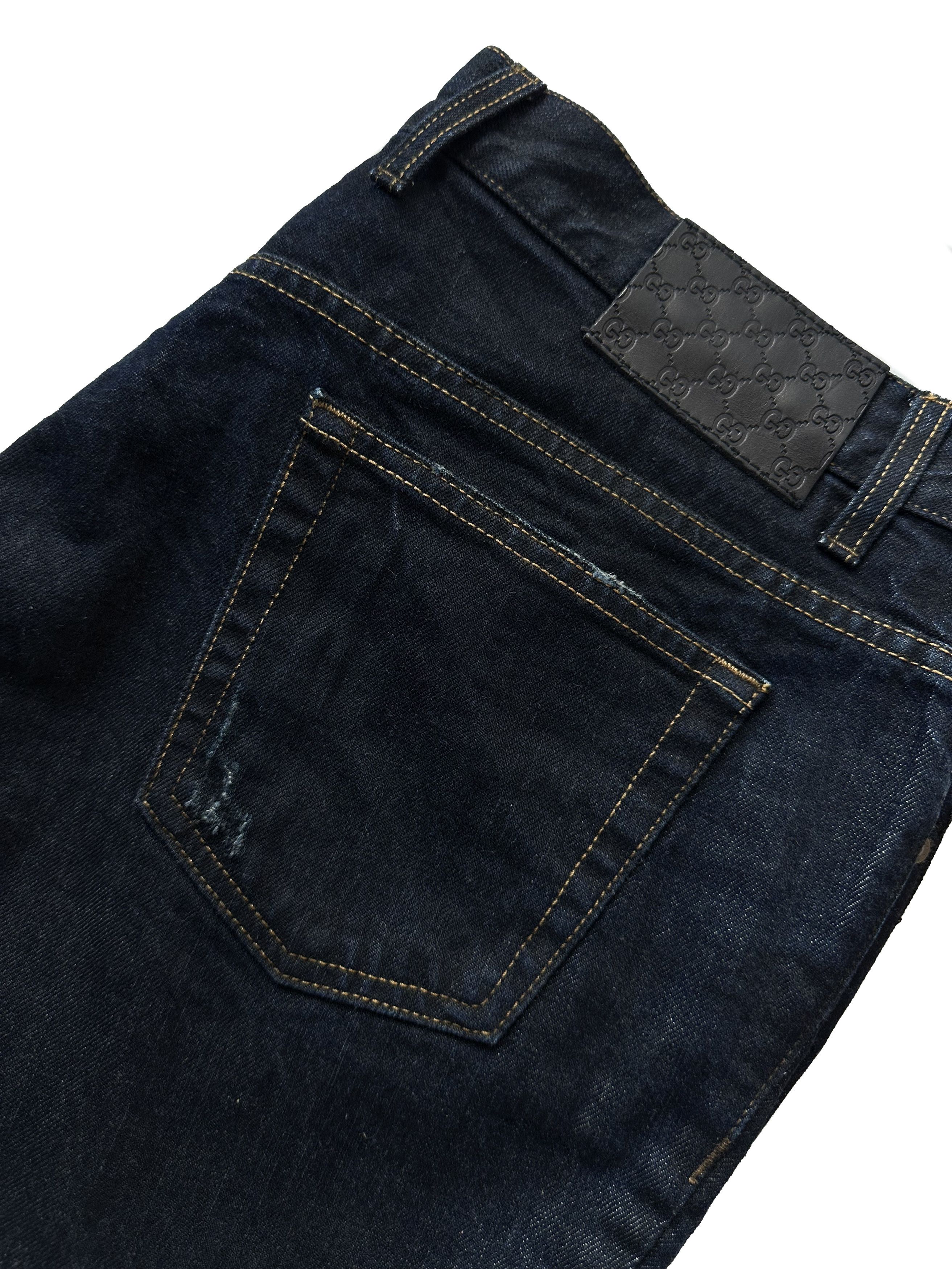 Gucci Gucci dark navy soft denim jeans Size US 38 / EU 54 - 3 Thumbnail