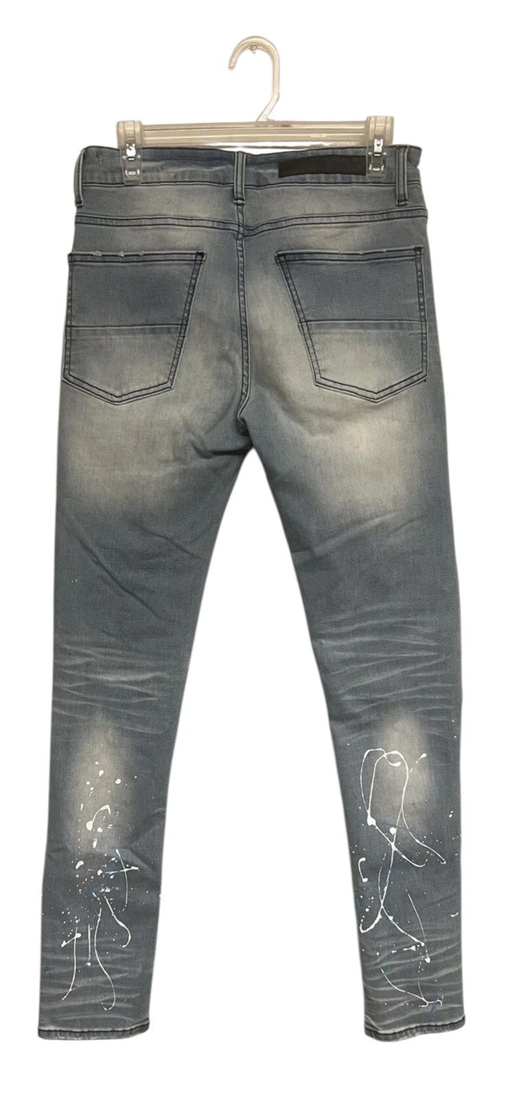Rockstar Games Rockstar Patchwork Jeans Ripped Bleached Jeans Slim Sz 30 Size US 30 / EU 46 - 7 Thumbnail