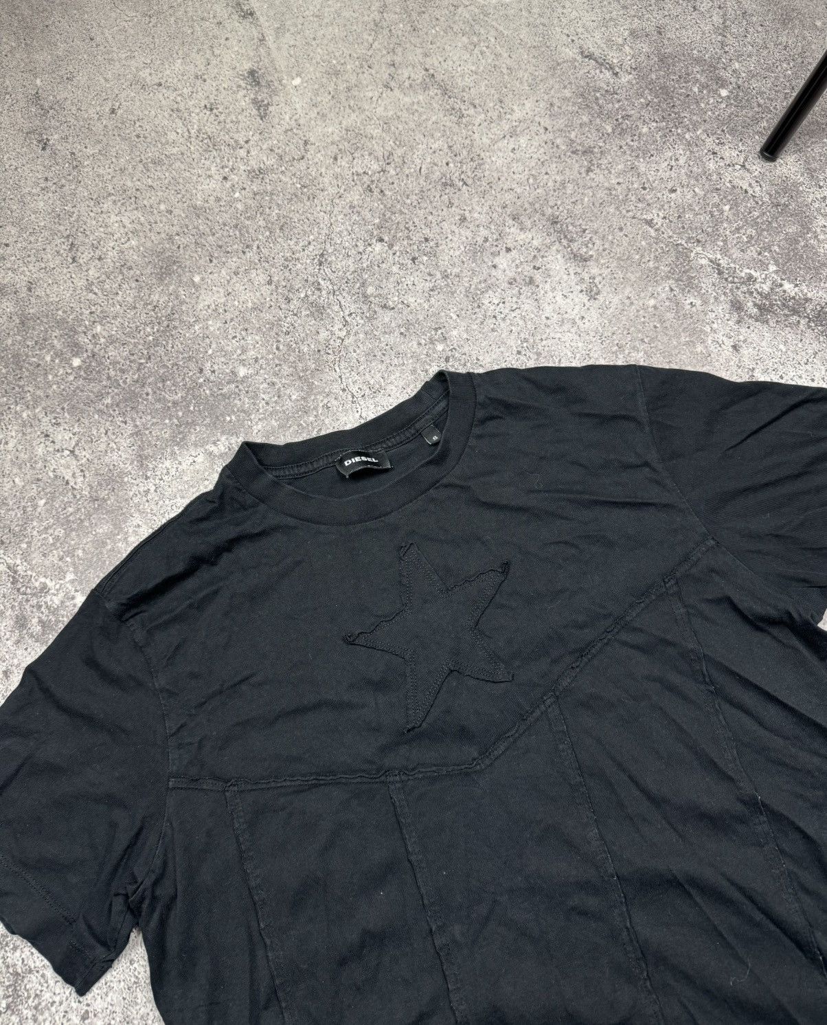 Diesel Vintage Diesel Star T-shirt Y2K Opium Style Avant Gard Japan Size US S / EU 44-46 / 1 - 2 Thumbnail