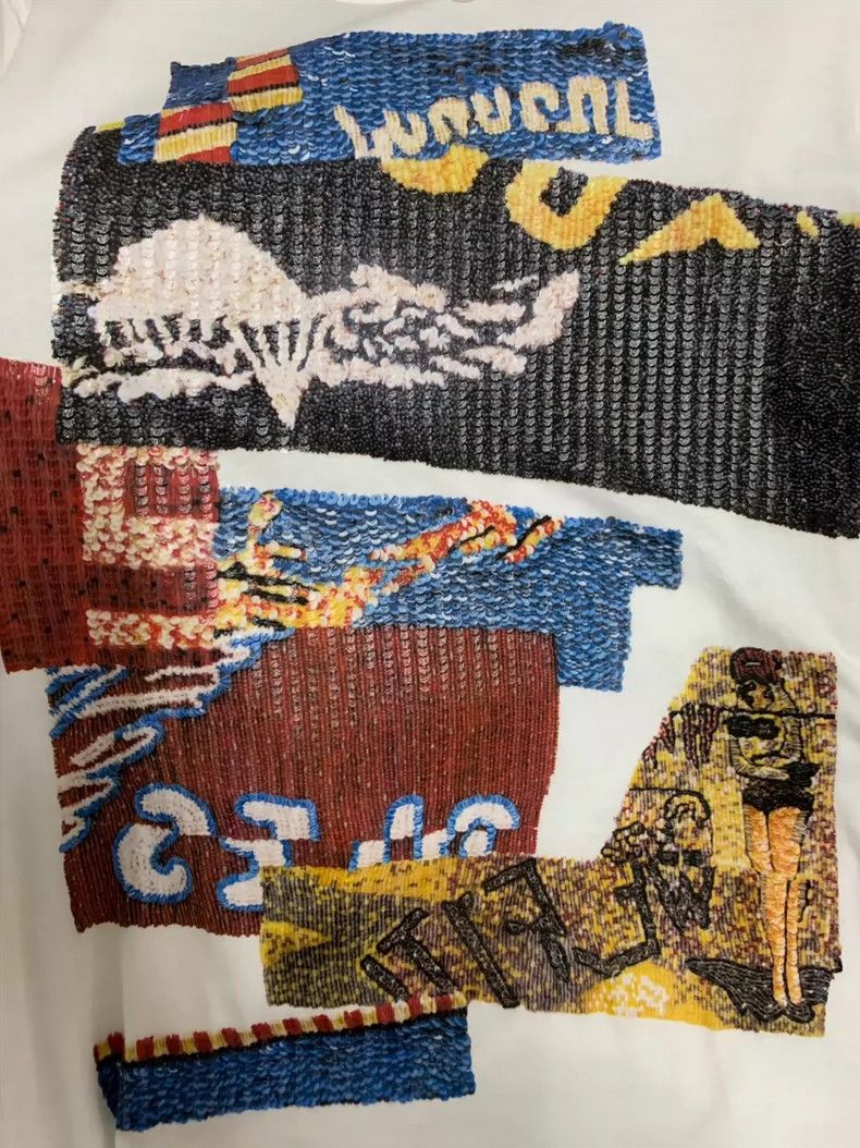 Maison Margiela Maison Margiela SS15 Season Margilla Collage Art Short Sle Size US S / EU 44-46 / 1 - 4 Thumbnail