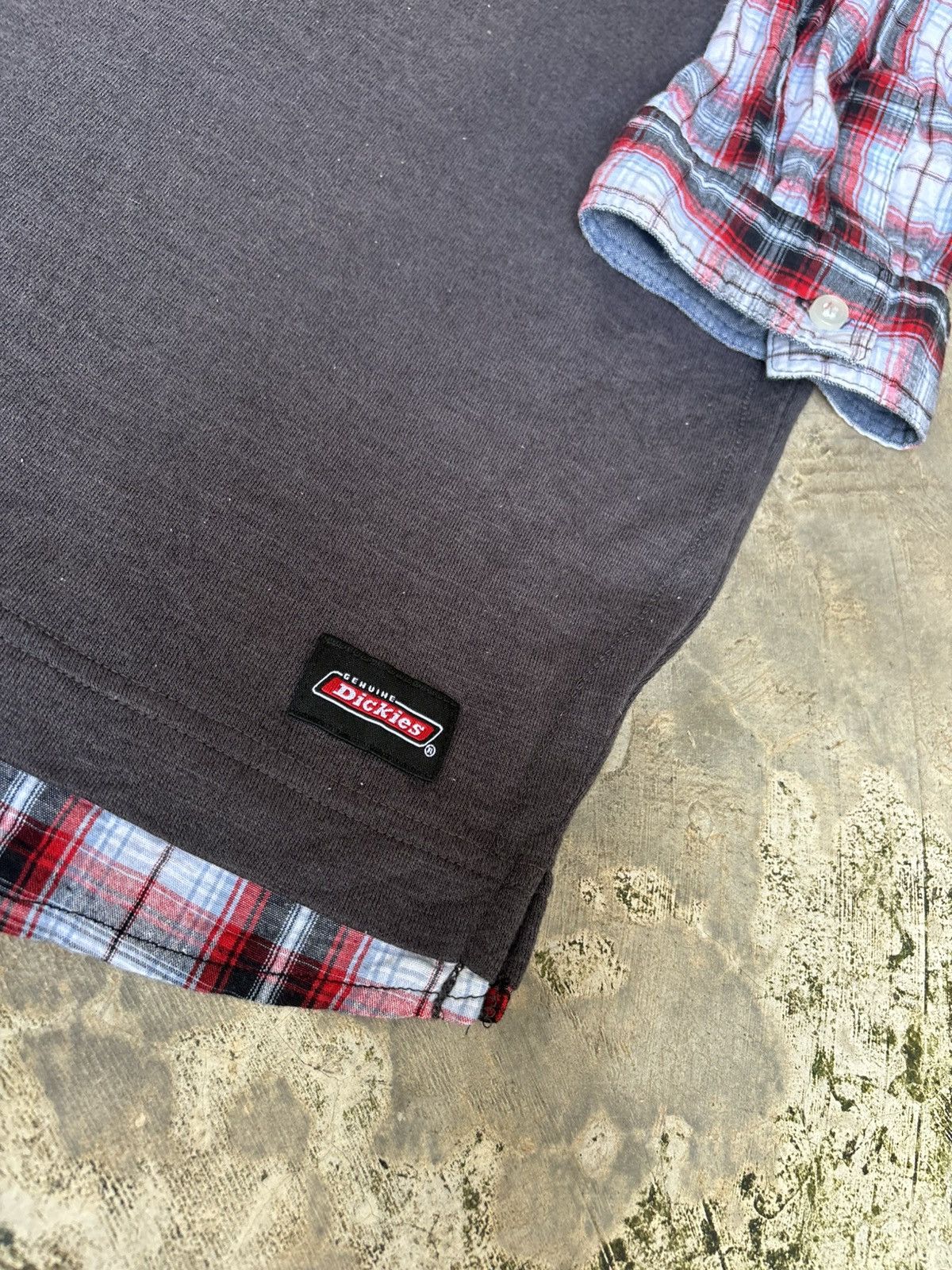 Dickies × If Six Was Nine × Japanese Brand Y2k Double Layer Dickies Shirt Button up Size US L / EU 52-54 / 3 - 5 Thumbnail
