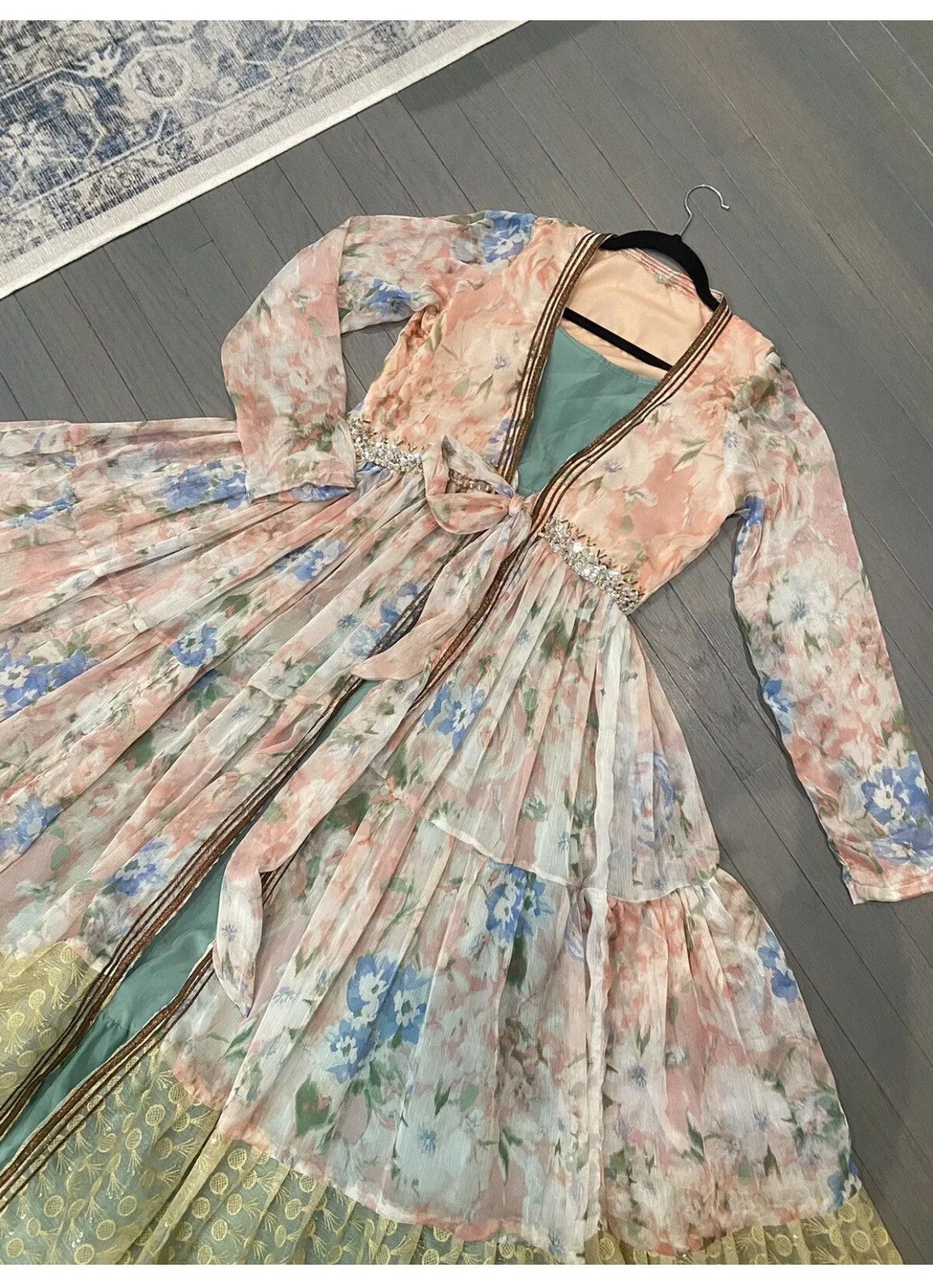Other indian pakistani Double Part Maxi Dress Size M / US 6-8 / IT 42-44 - 2 Thumbnail