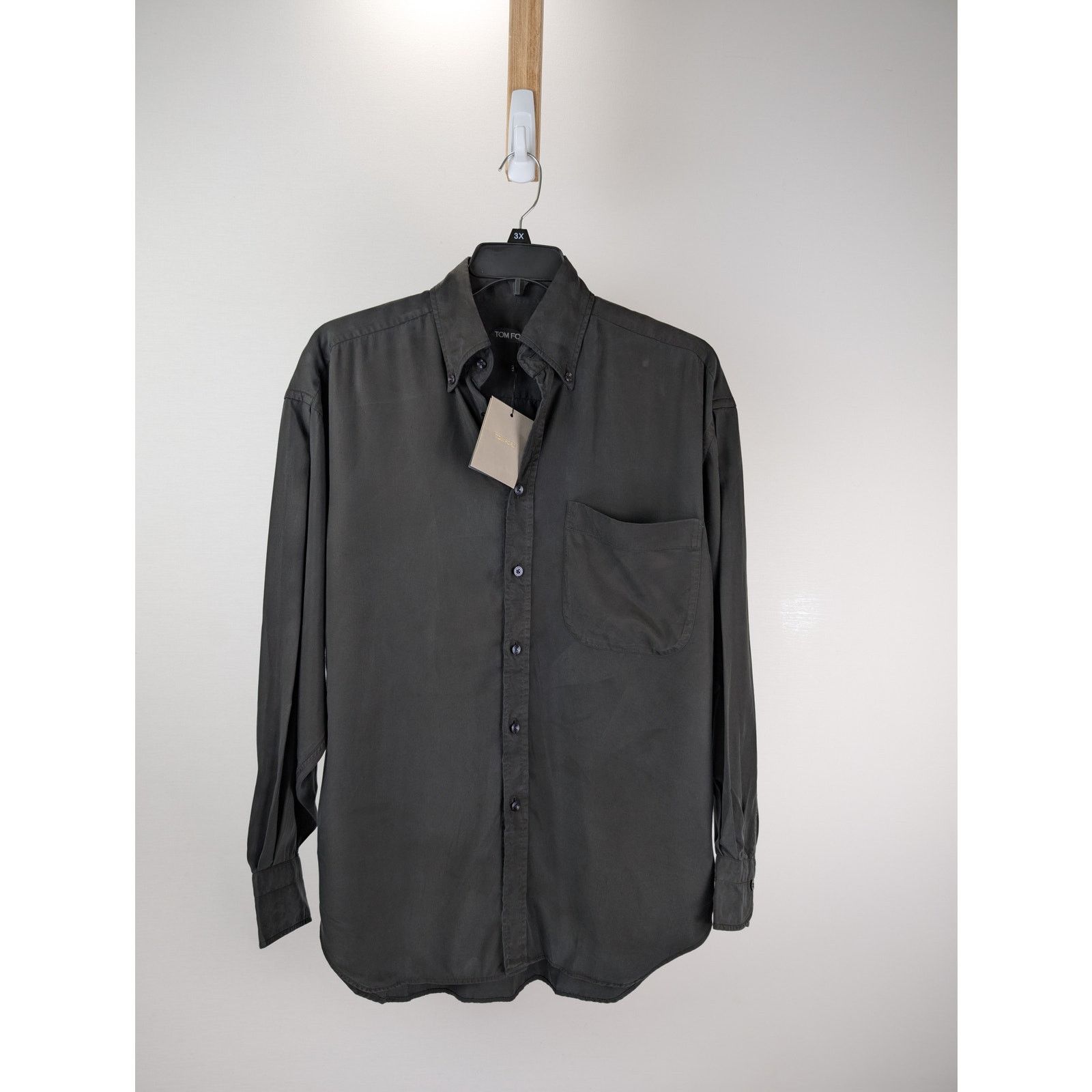 o1rshd1 Button Up Shirt in Black