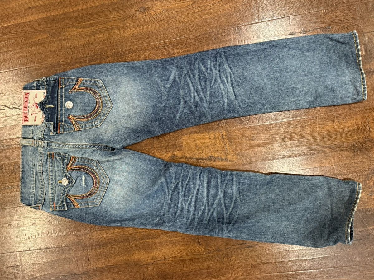 True Religion True Religion - vintage 2010’s willy rainbow jeans Size US 31 - 2 Thumbnail
