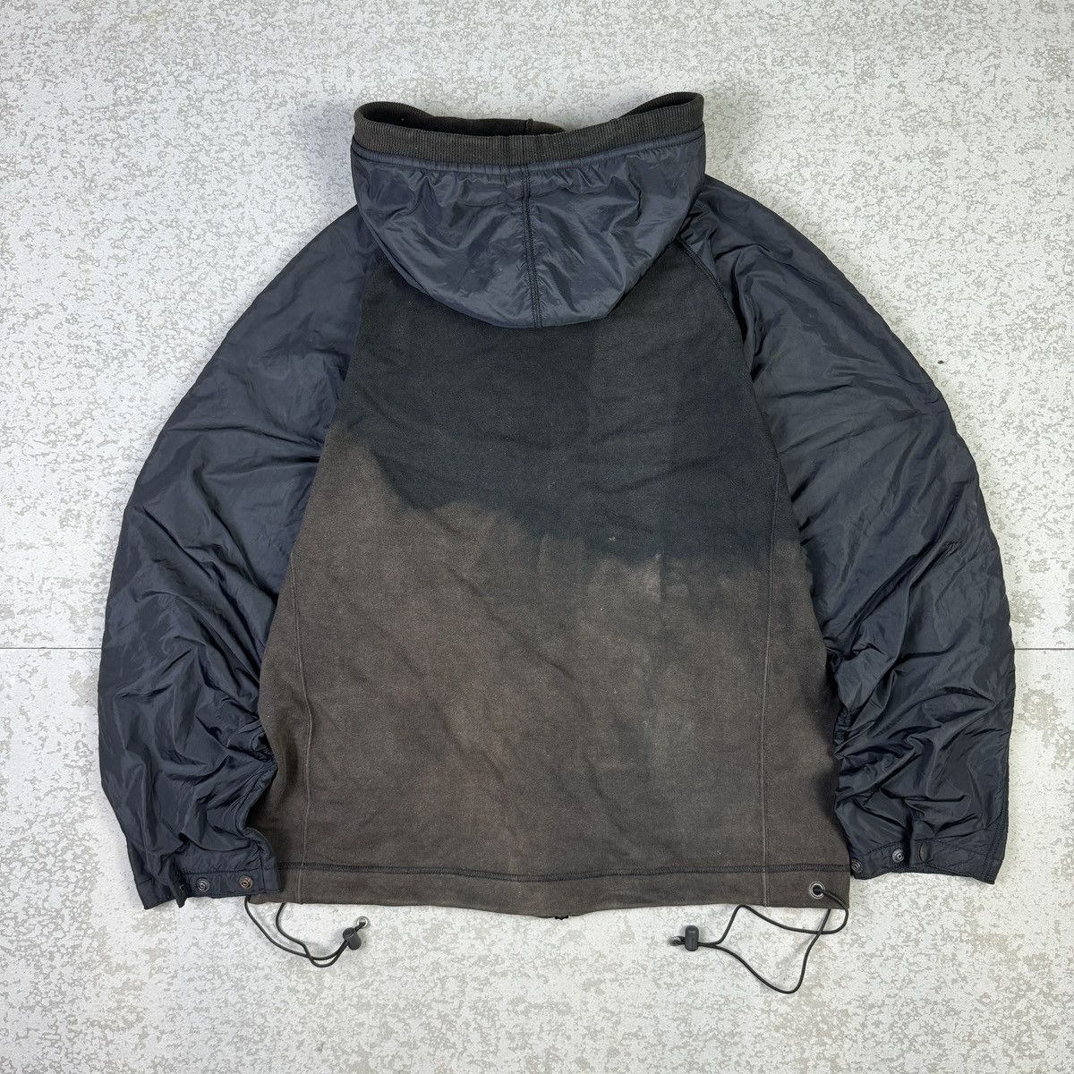 Issey Miyake 1990 Issey Miyake - Faded Hoodie Jacket Size US M / EU 48-50 / 2 - 6 Thumbnail