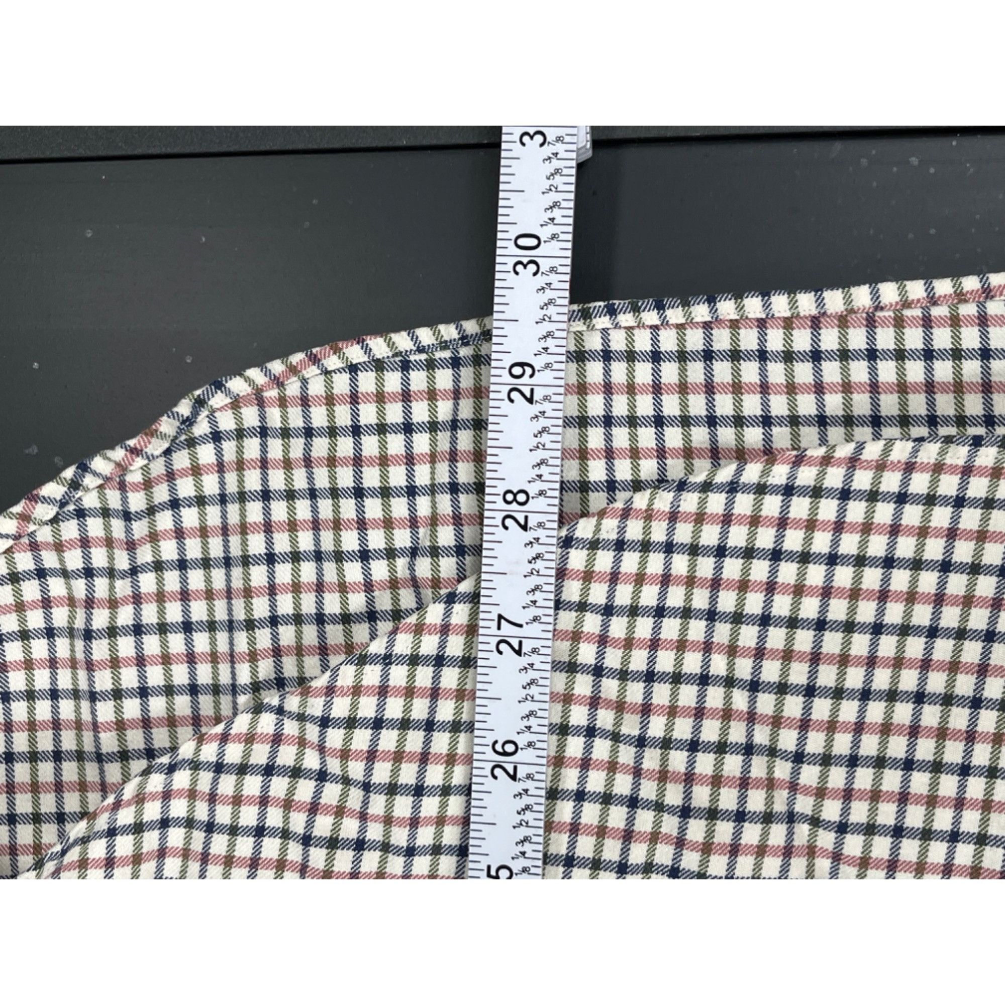 Ralph Lauren Ralph Lauren SKU 514 Mens Plaid Long Sleeve Button Up Shirt Size US L / EU 52-54 / 3 - 6 Thumbnail