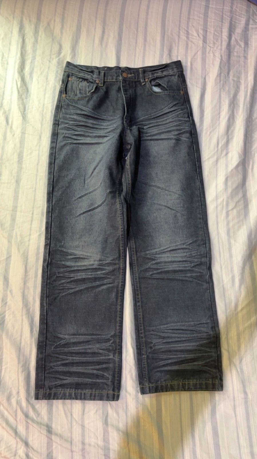 Other Straight jeans with cross on back pockets Size US 30 / EU 46 - 1 Thumbnail