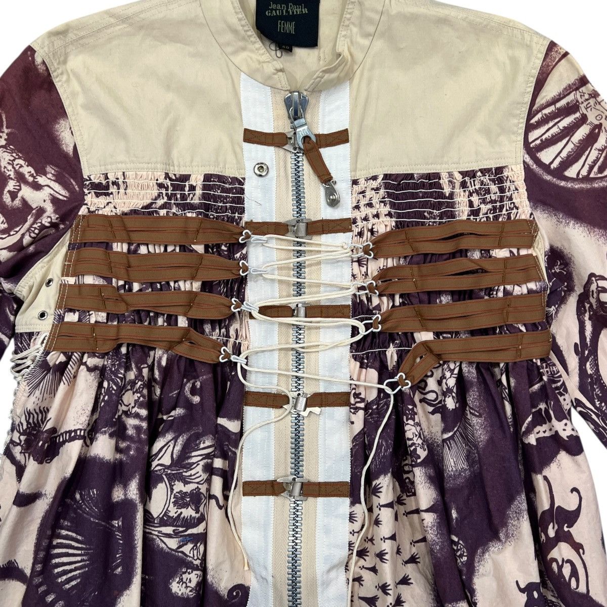 Jean Paul Gaultier Jean Paul GAULTIER 1994SS "Les Tatouages" Graphic Jacket Size M / US 6-8 / IT 42-44 - 3 Thumbnail