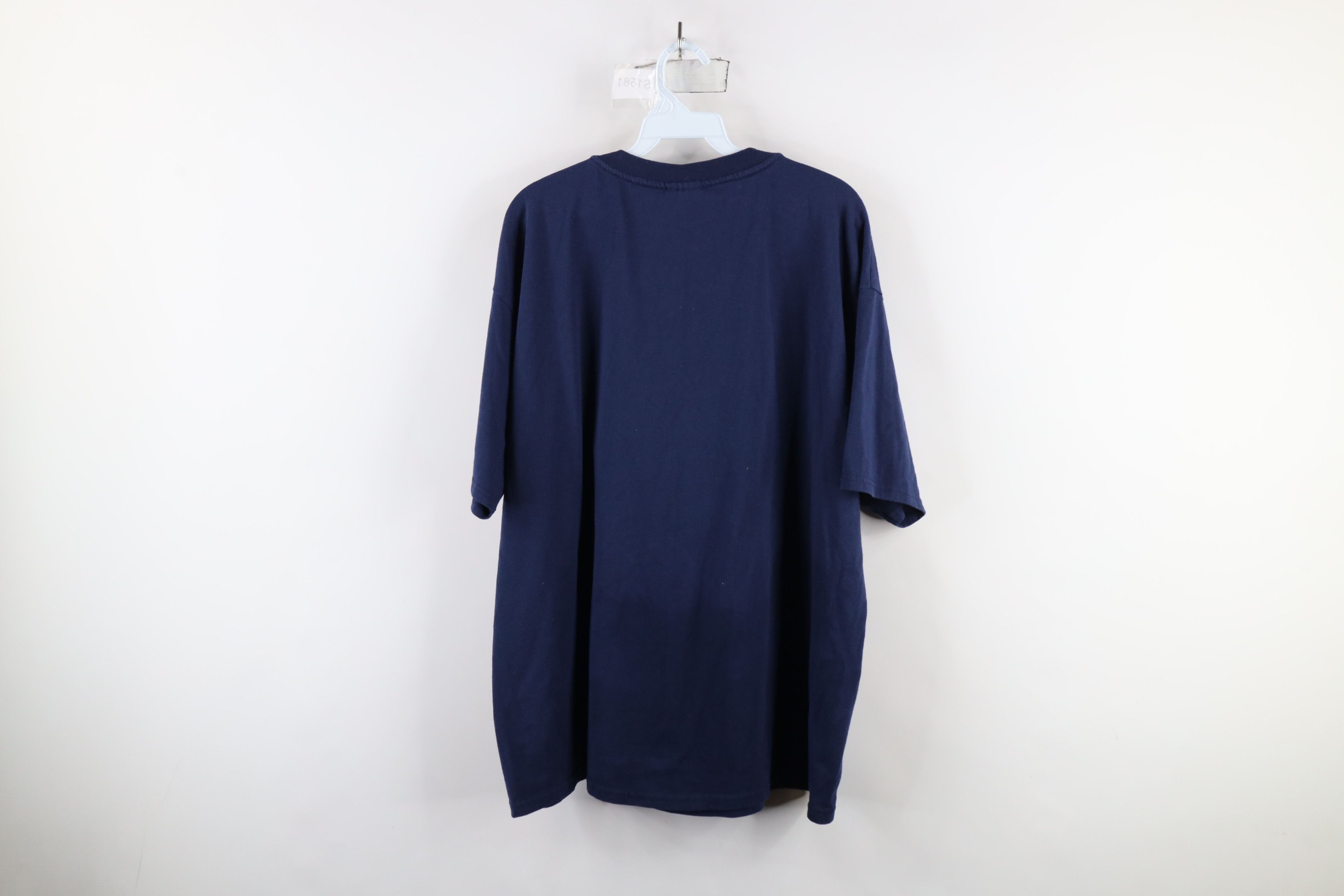 Vintage Vintage 90s Country Primitive Orchard T-Shirt Navy Blue Size XL / US 12-14 / IT 48-50 - 10 Thumbnail