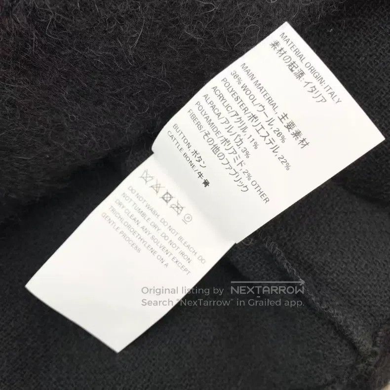 Thom Browne Thom Browne Solid color V-neck sweater Size US L / EU 52-54 / 3 - 4 Thumbnail