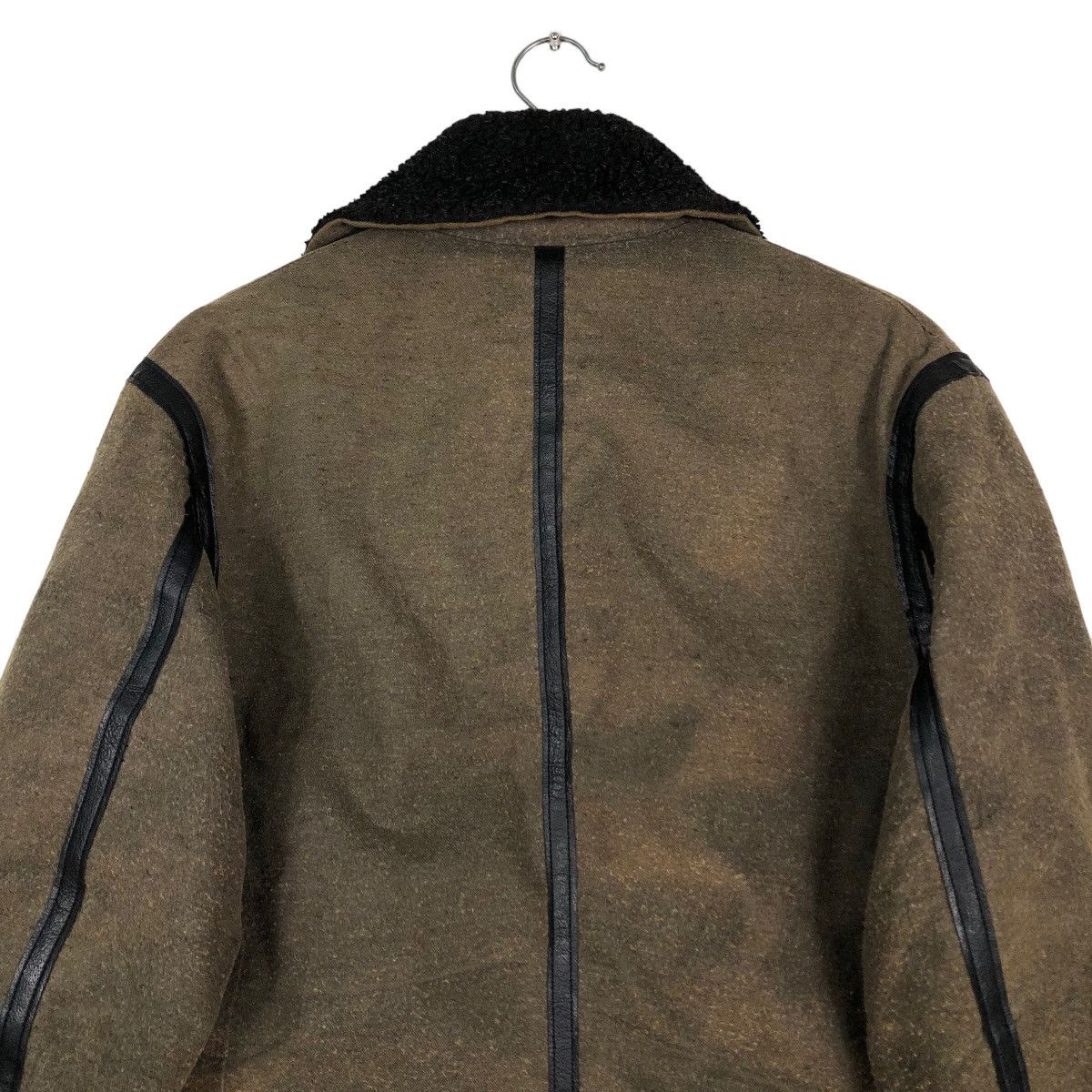 Japanese Brand 🔥VINTAGE SHEARLING BLANKET JACKET LEVIS ZIPPER Size US M / EU 48-50 / 2 - 9 Thumbnail