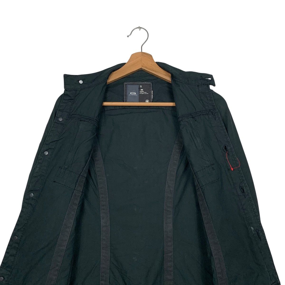 G-Star G-STAR RAW Buttoned Cotton Overcoat Jacket #2778-C125 Size S / US 4 / IT 40 - 14 Thumbnail